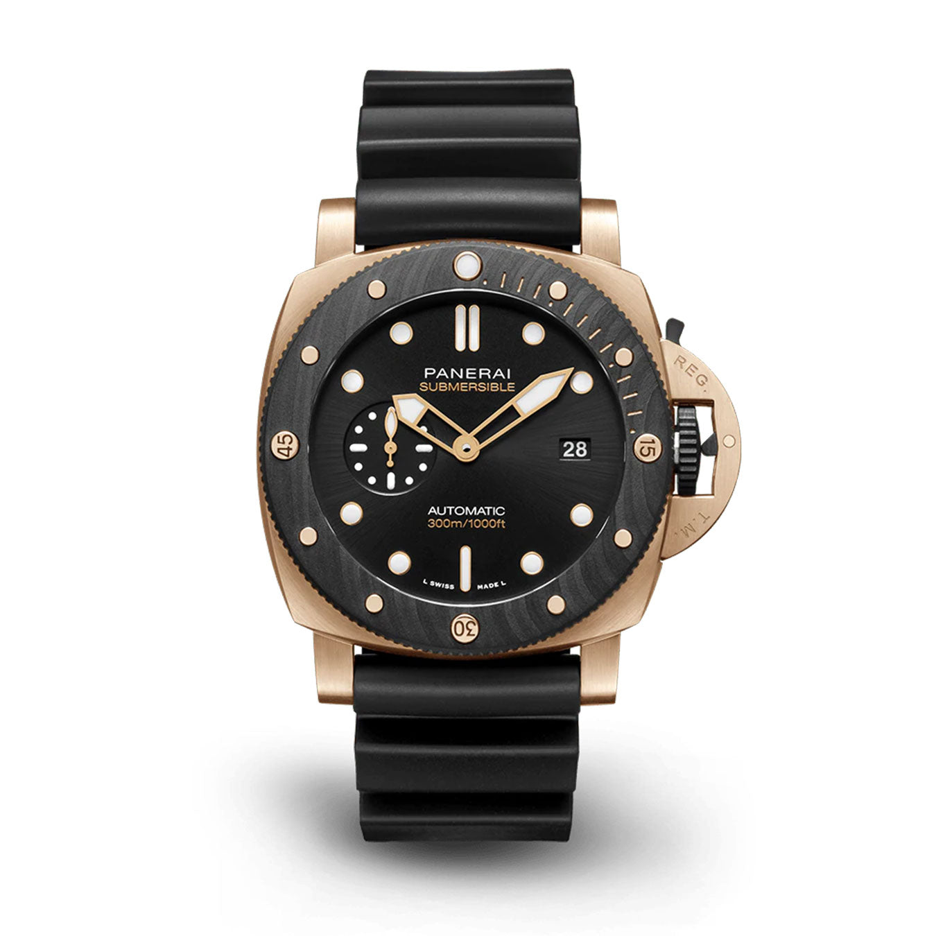 Panerai Submersible QuarantaQuattro Goldtech OroCarbo Ref