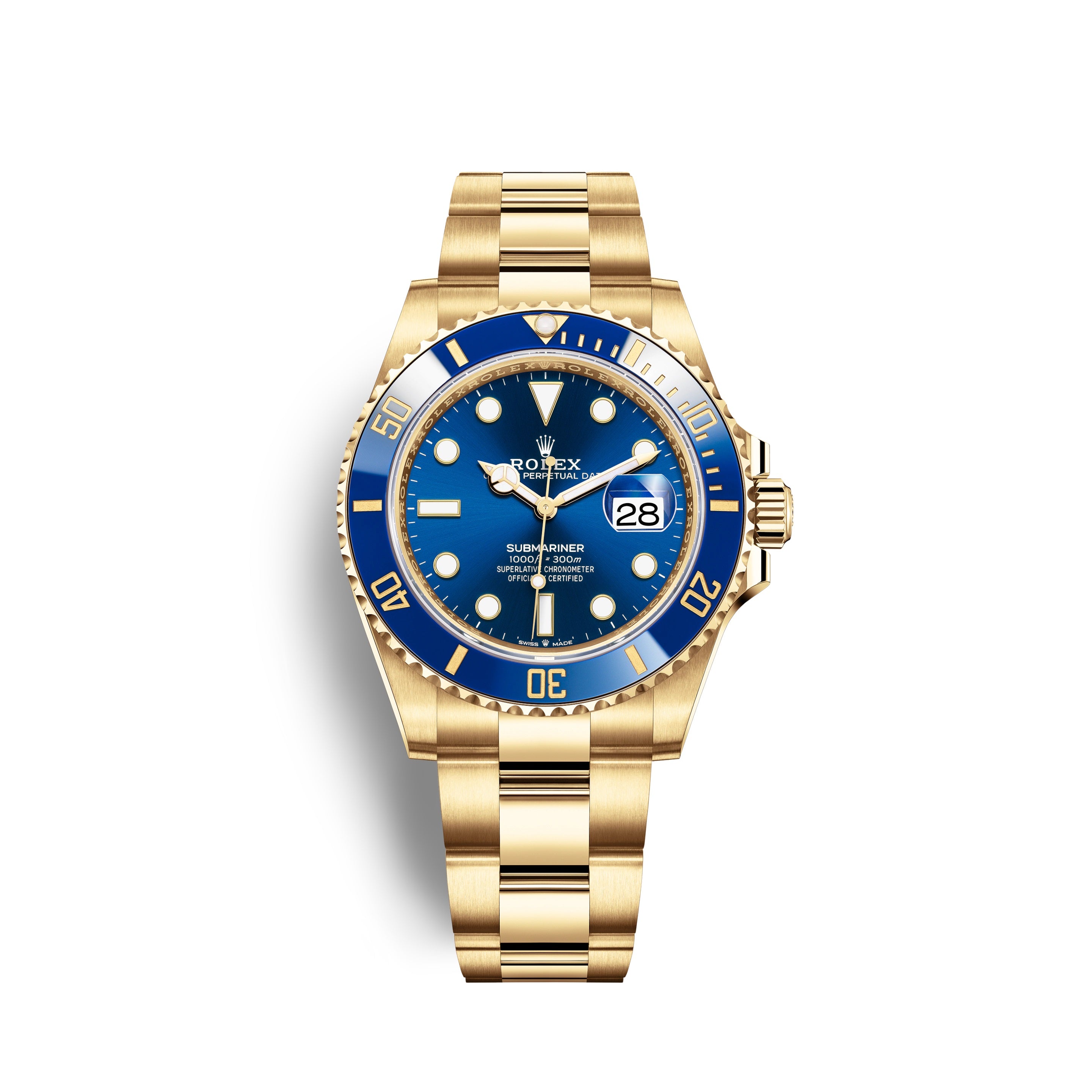 M38557: Rolex 18k Yellow Gold Submariner 41, Ref. 126618LB, 2020 Full –  Paul Duggan Fine Watches