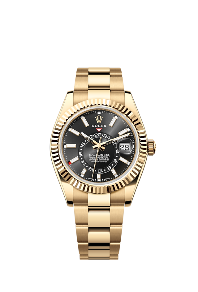 Rolex Sky Dweller 42mm 18k Yellow Gold Ref 336938 0002