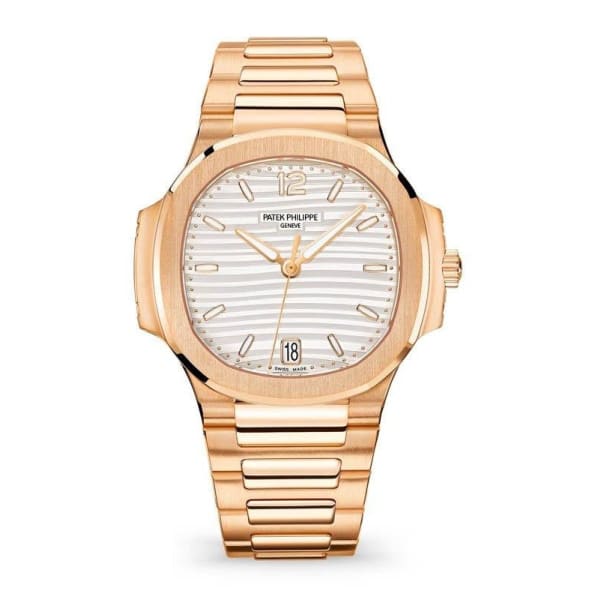 Nautilus patek philippe rose gold best sale