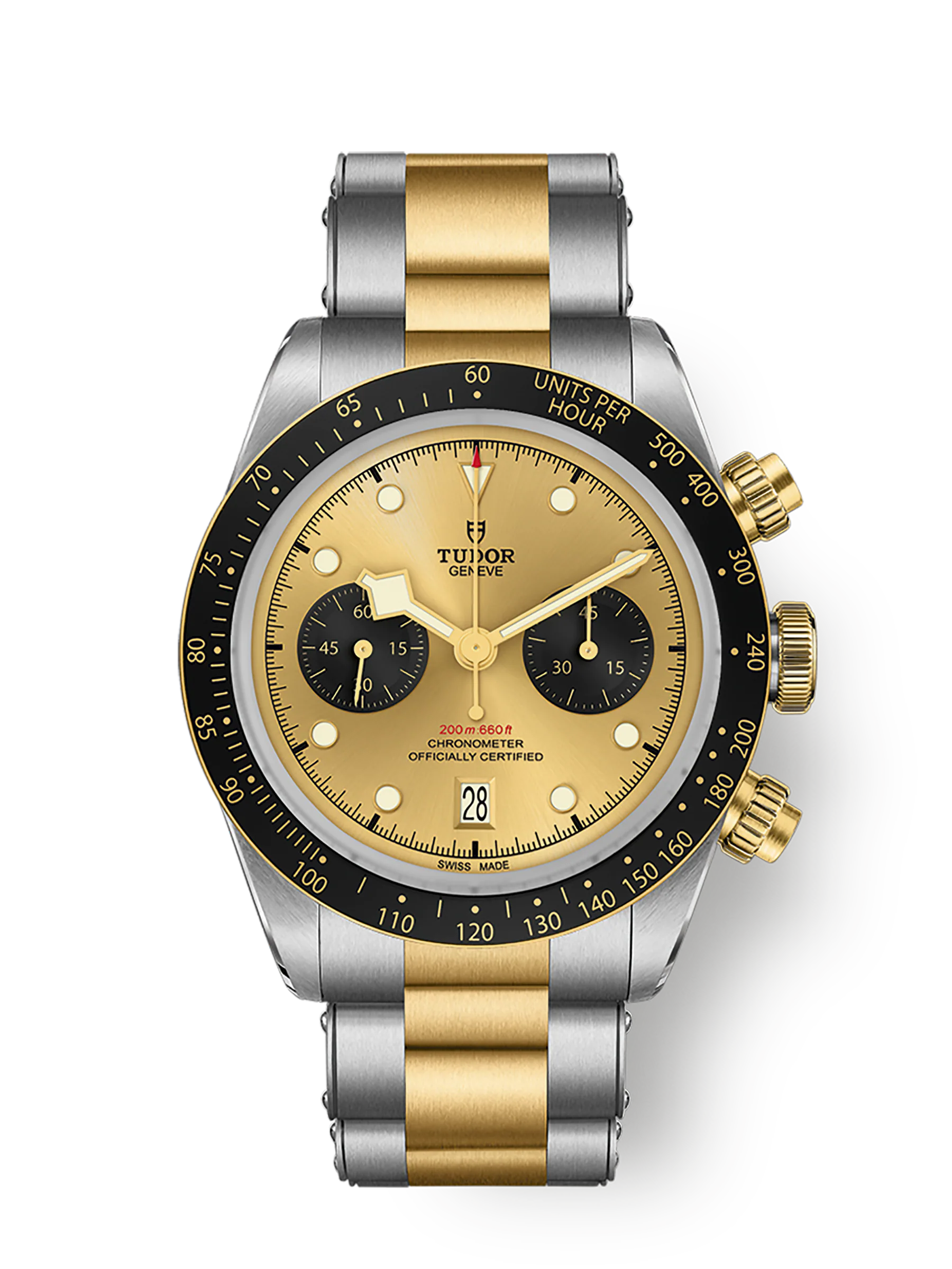 Tudor black hotsell bay gold