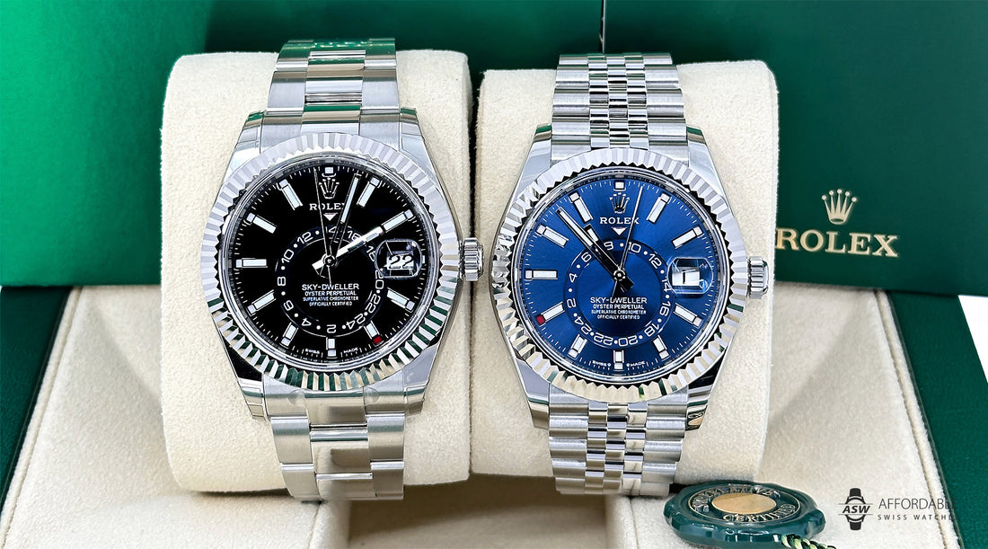 Rolex Sky-Dweller 326934 Black and Blue