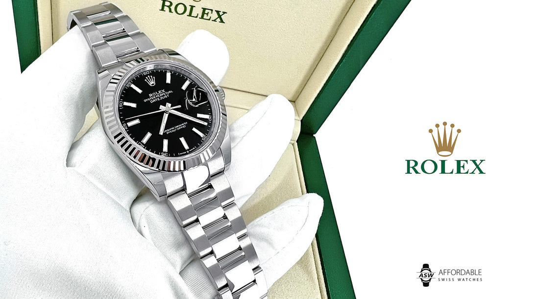 Rolex Datejust 41 126334 Black Oyster Bracelet