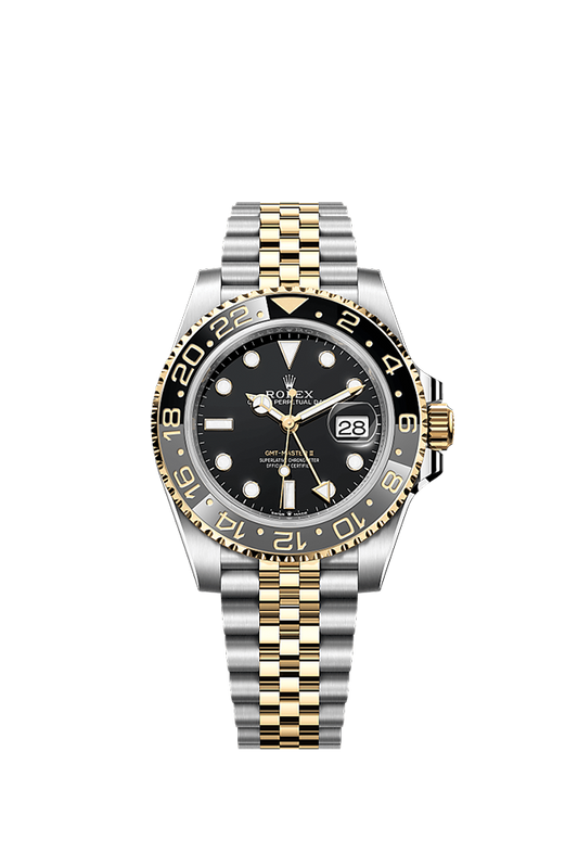 Rolex GMT-Master II, 40mm, Oystersteel and 18k Yellow Gold, Ref# 126713GRNR-0001