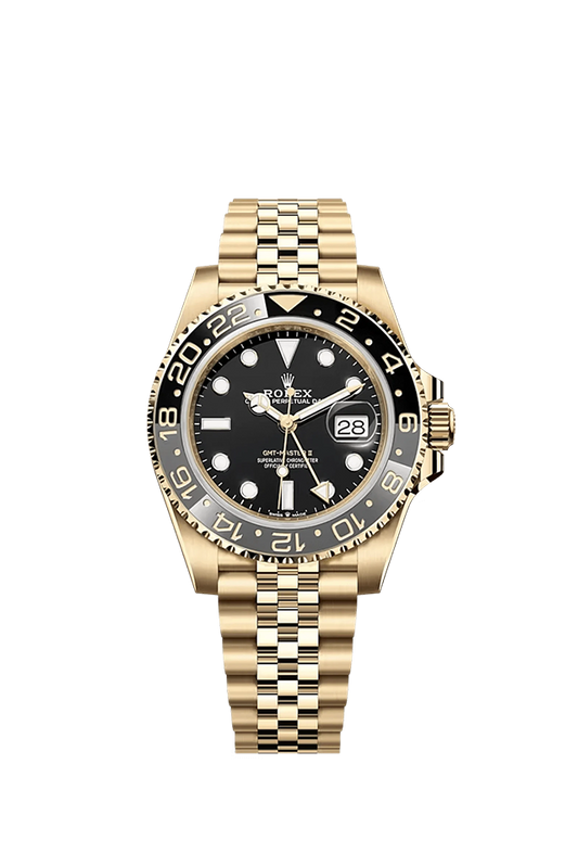 Rolex GMT-Master II, 40mm, 18k Yellow Gold, Ref# 126718GRNR-0001