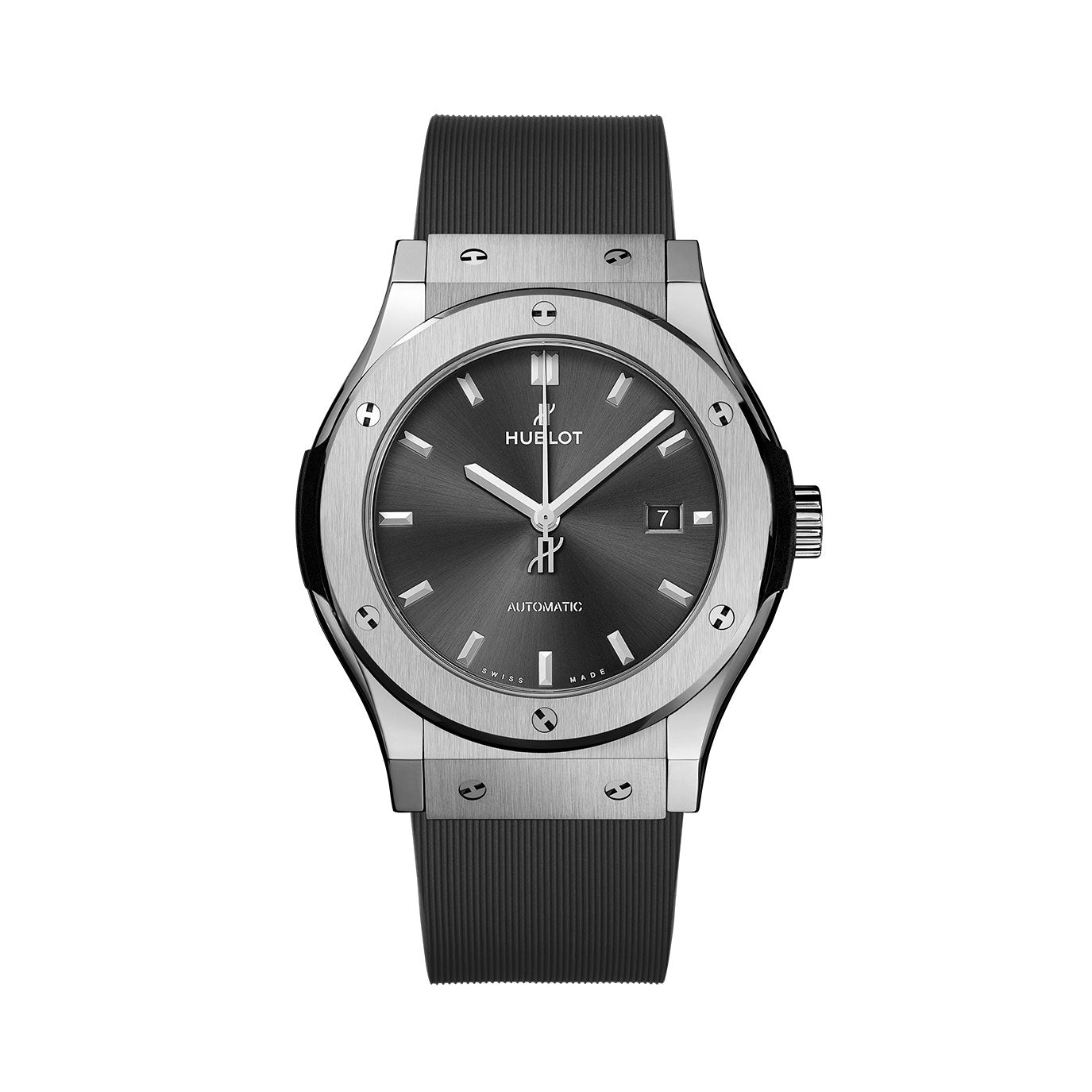 Hublot, 2024 Unworn, Classic Fusion Racing Grey Titanium Ref# 542.NX.7071.RX, box and papers