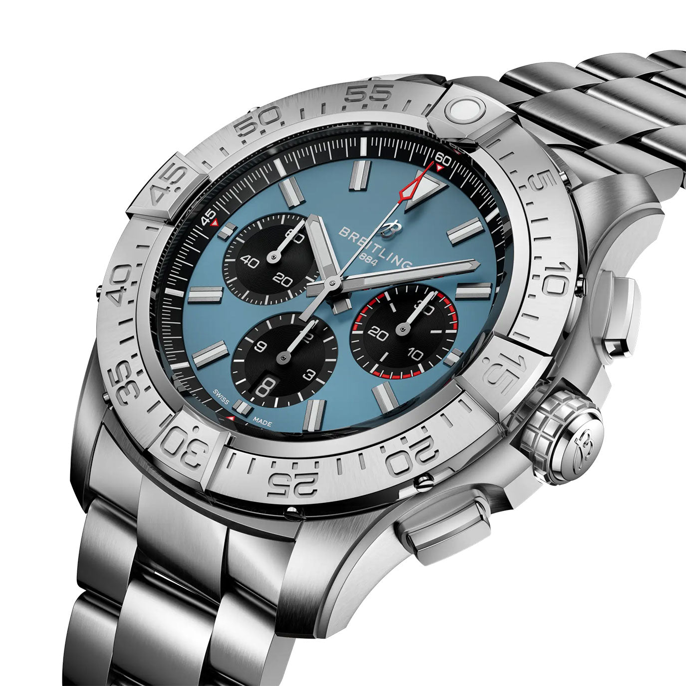 Breitling Super Avenger B01 Chronograph 46, EB0148101C1E1, box and papers