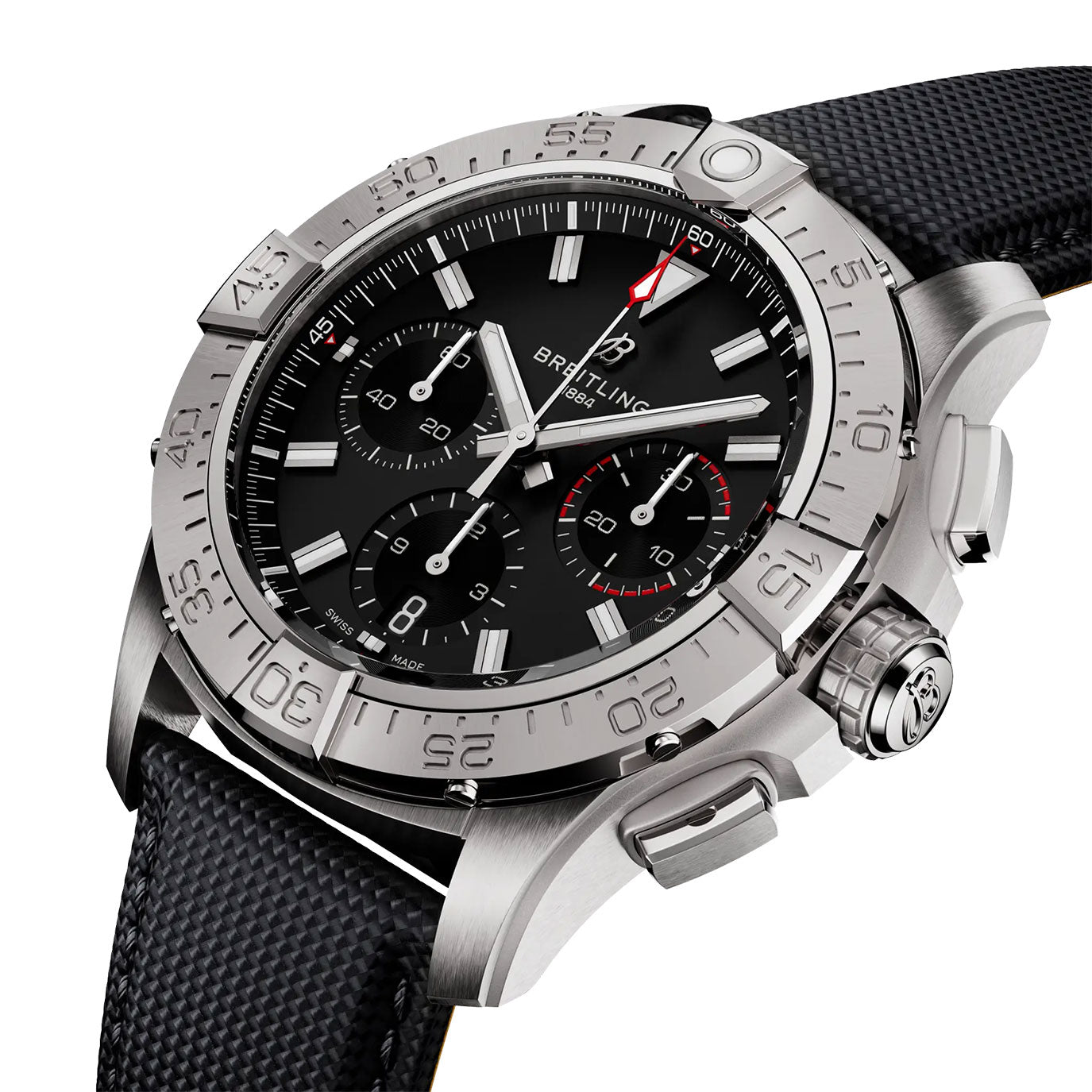 Breitling Avenger B01 Chronograph 42, AB0146101B1X1, box and papers