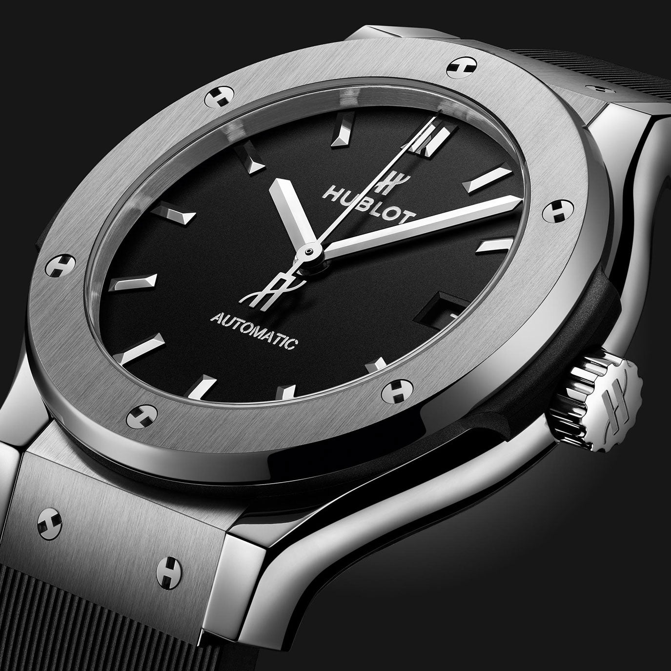 Hublot, 2024 Unworn, Classic Fusion Titanium, 565.NX.1470.RX, box and papers