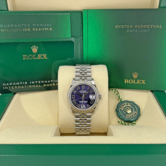 Rolex Datejust 31, Oystersteel and 18k White Gold, Ref# 278274-0026