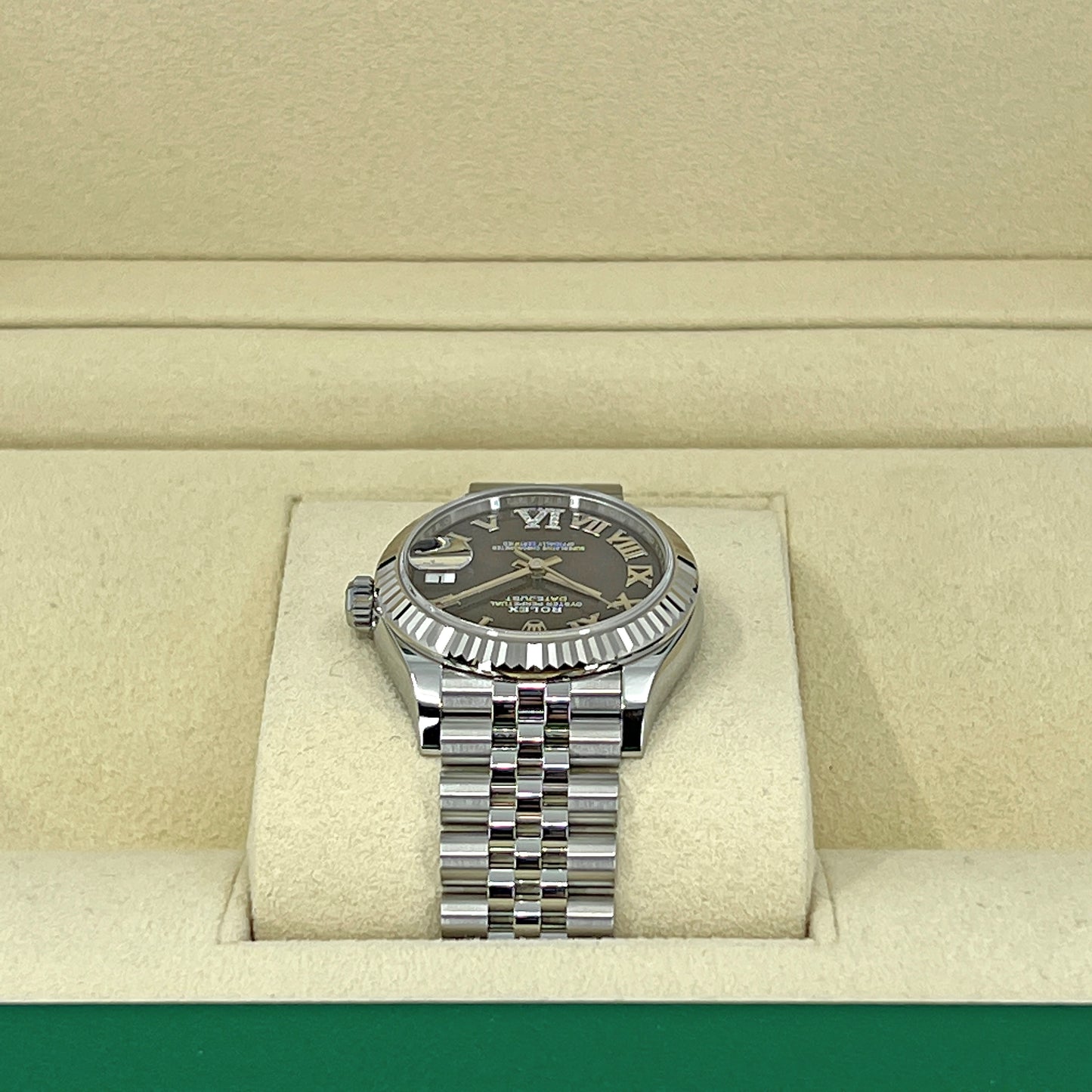 Rolex Datejust 31, Oystersteel and 18k White Gold, Ref# 278274-0026