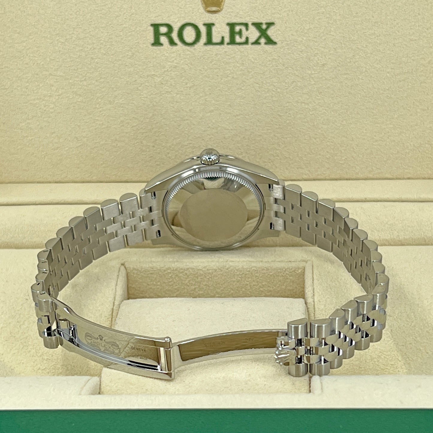 Rolex Datejust 31, Oystersteel and 18k White Gold, Ref# 278274-0026