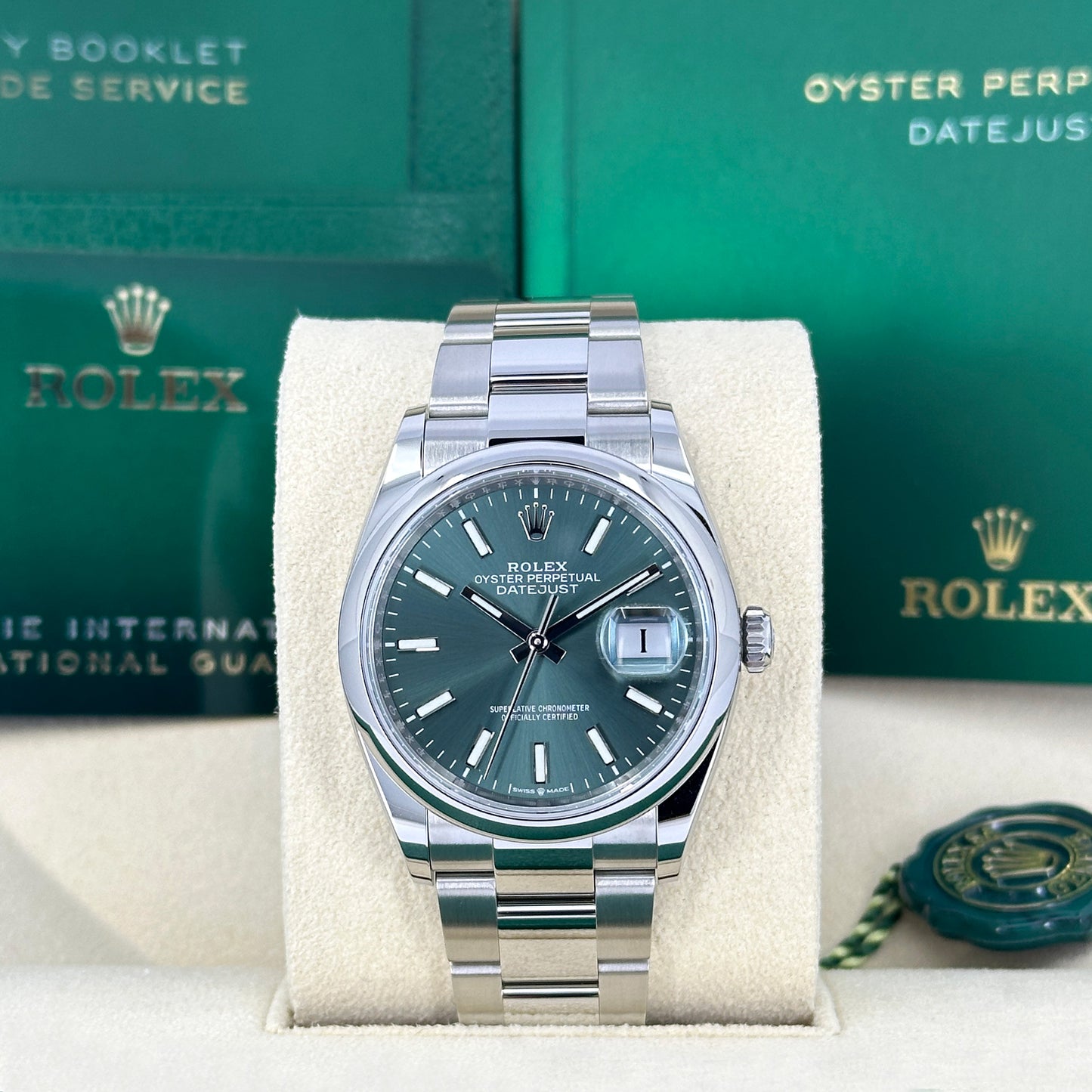 Rolex Datejust 36mm, Oystersteel, Ref# 126200-0024