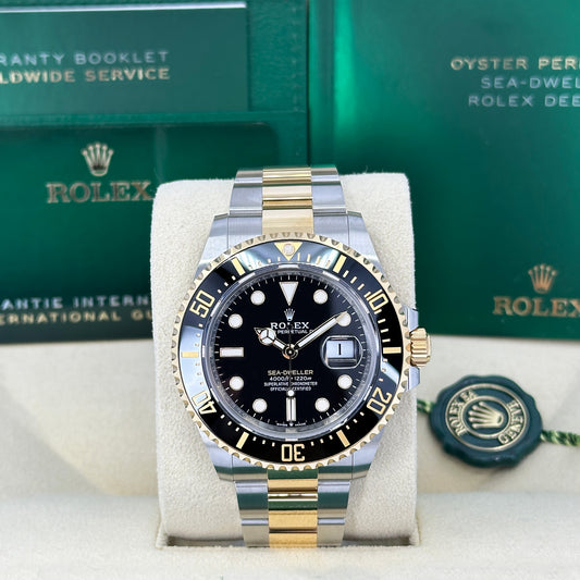 Rolex Sea-Dweller, Stainless Steel and 18k Yellow Gold, 43mm, Ref# 126603-0001