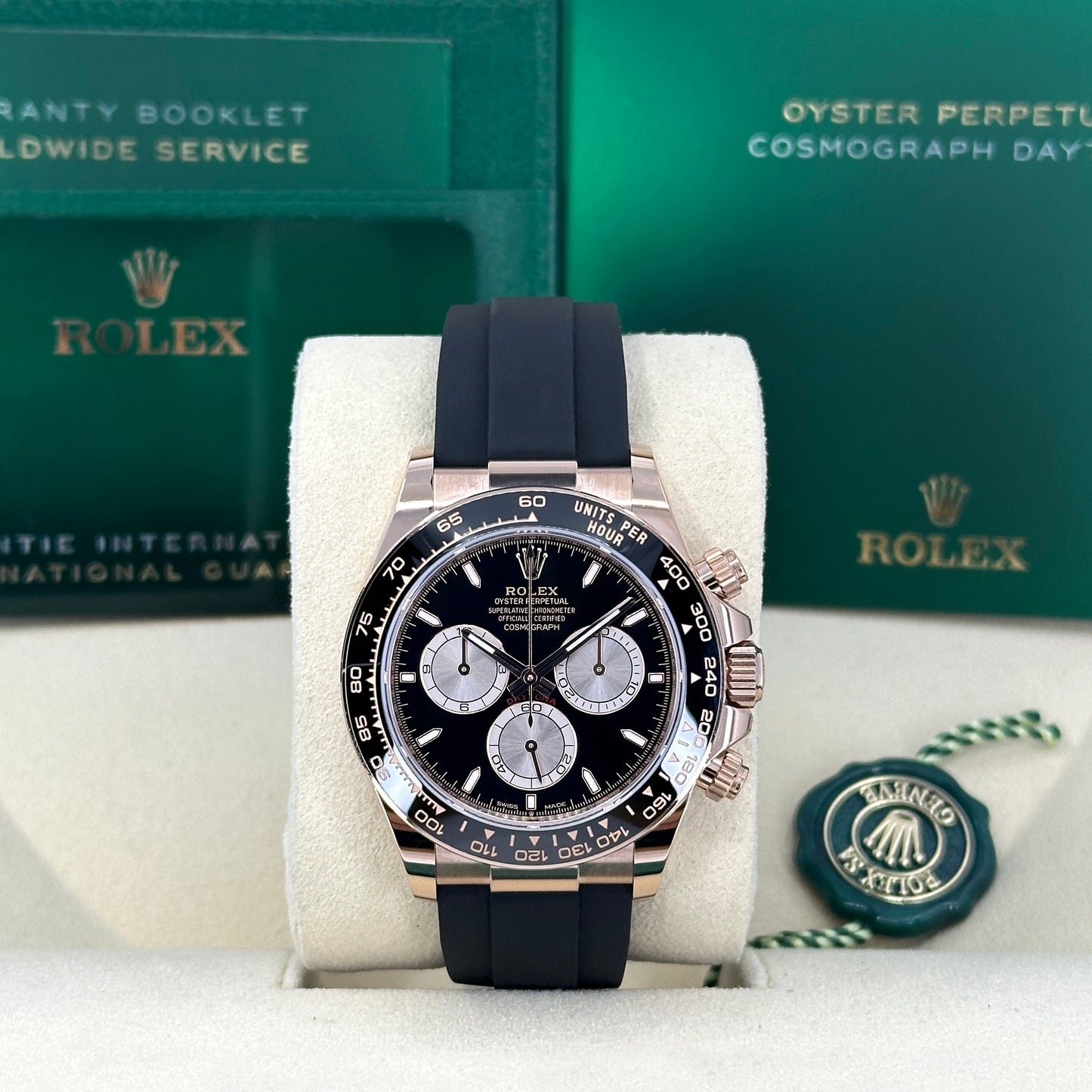 Rolex Cosmograph Daytona 40mm, 18k Everose Gold, Ref# 126515ln-0002