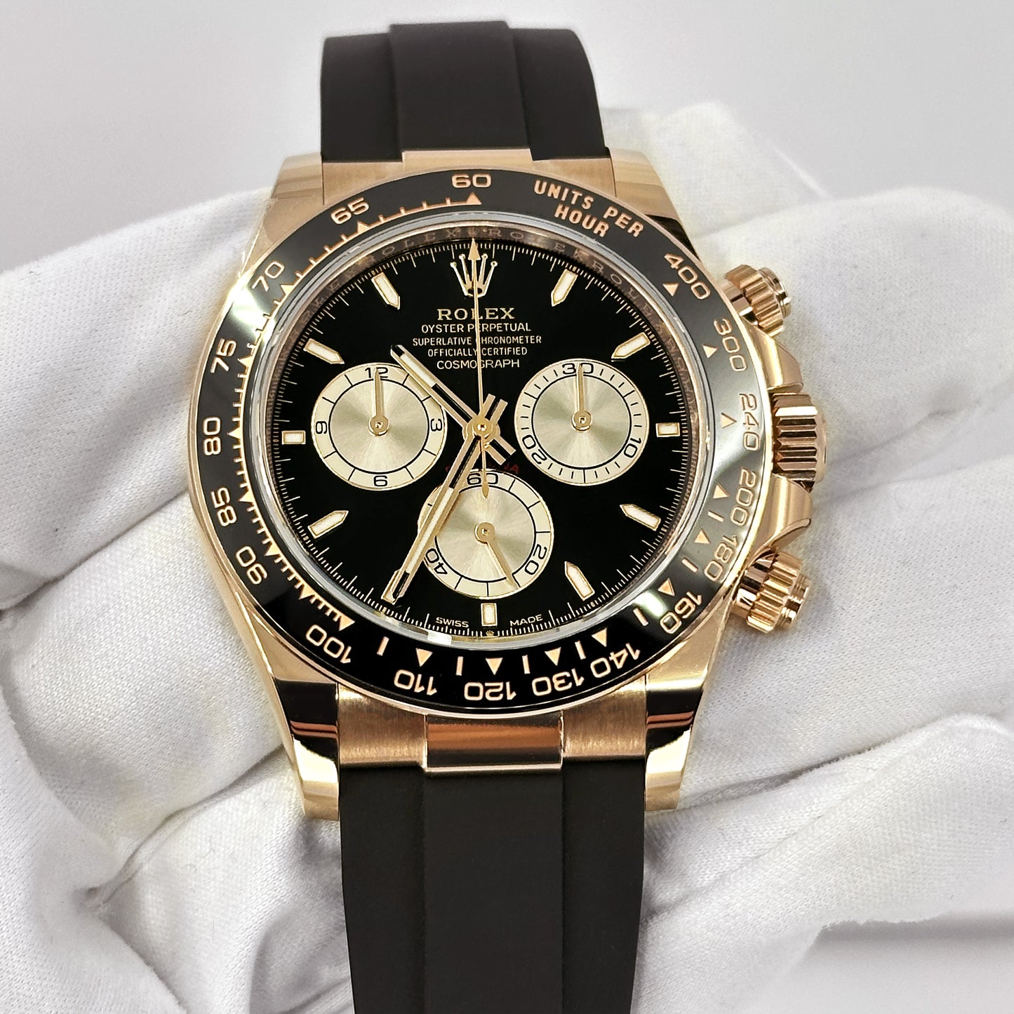 Rolex Cosmograph Daytona 40mm, 18k Everose Gold, Ref# 126515ln-0002