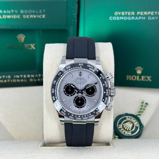 Rolex Cosmograph Daytona 40mm, 18k White Gold, Ref# 126519ln-0006