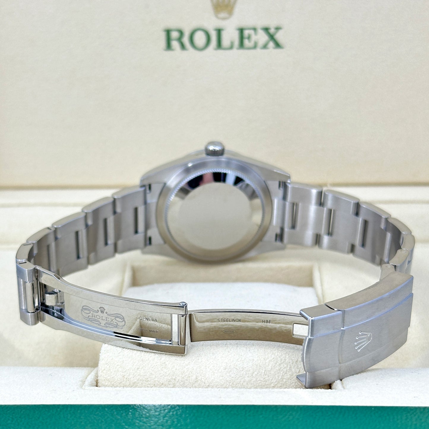 Rolex Lady-Datejust 28, Oystersteel and 18k White Gold, Ref# 279174-0017