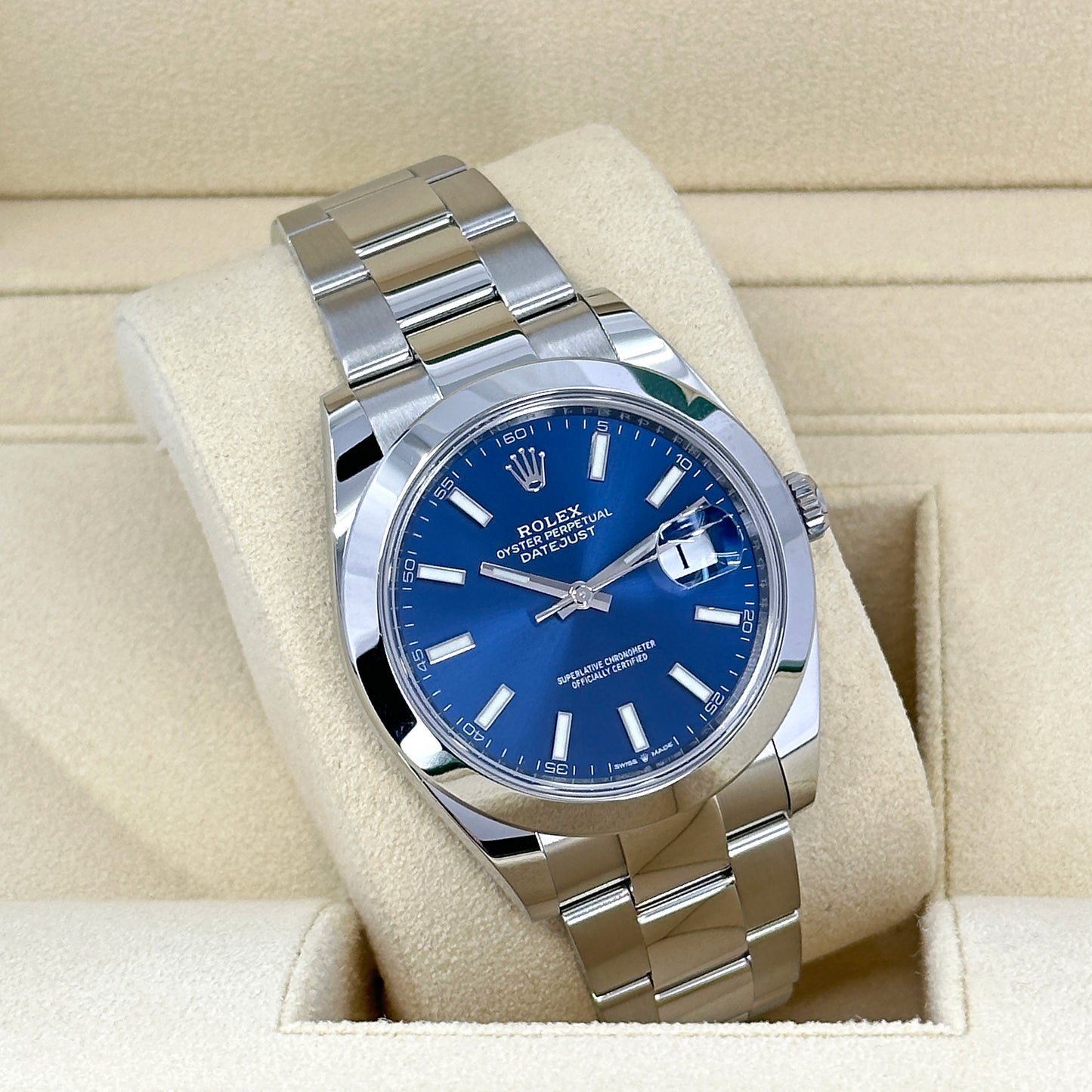 Rolex Datejust 41, Oystersteel, 41mm, Oyster, Ref# 126300-0001