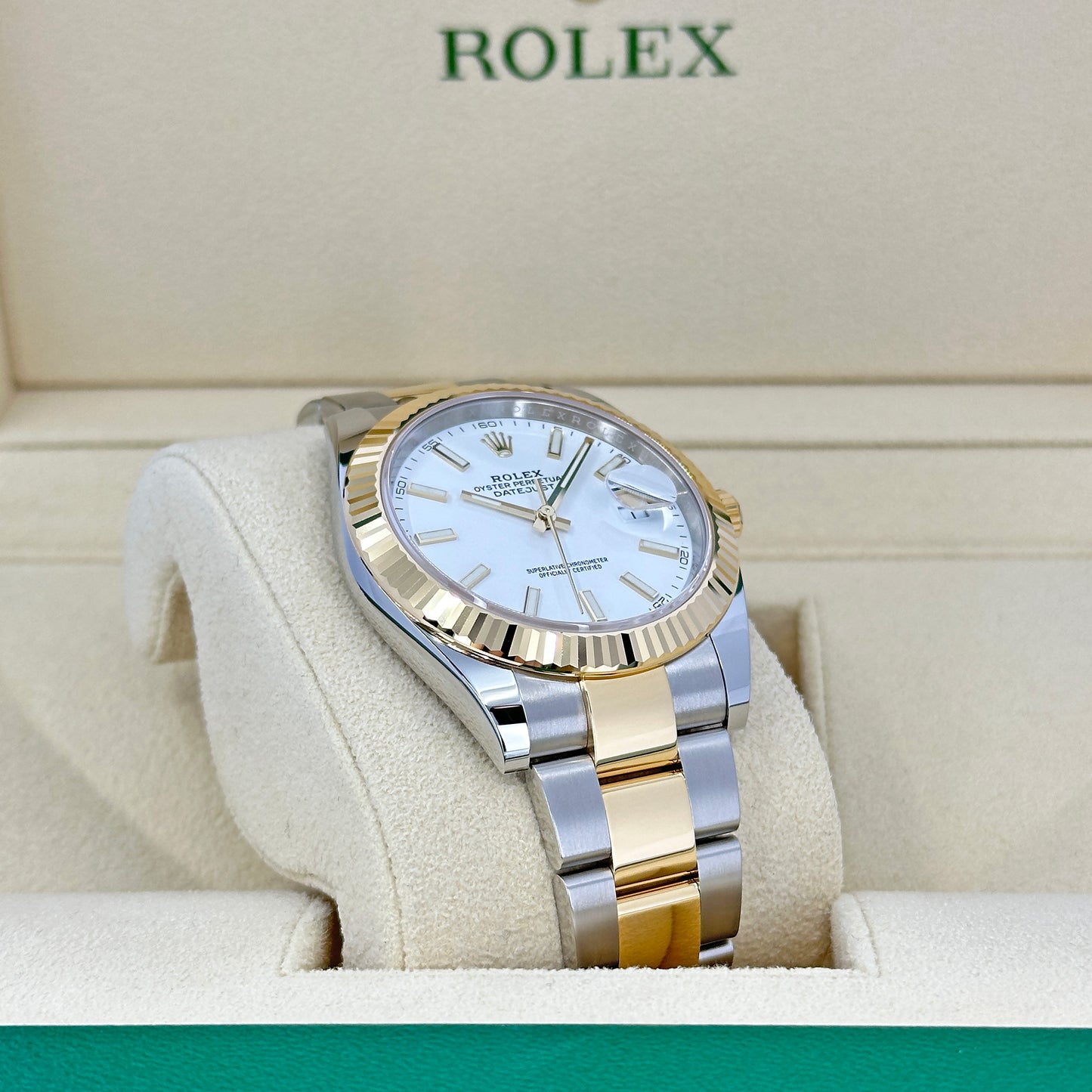 Rolex Datejust 41 Oystersteel and yellow gold Ref# 126333-0015