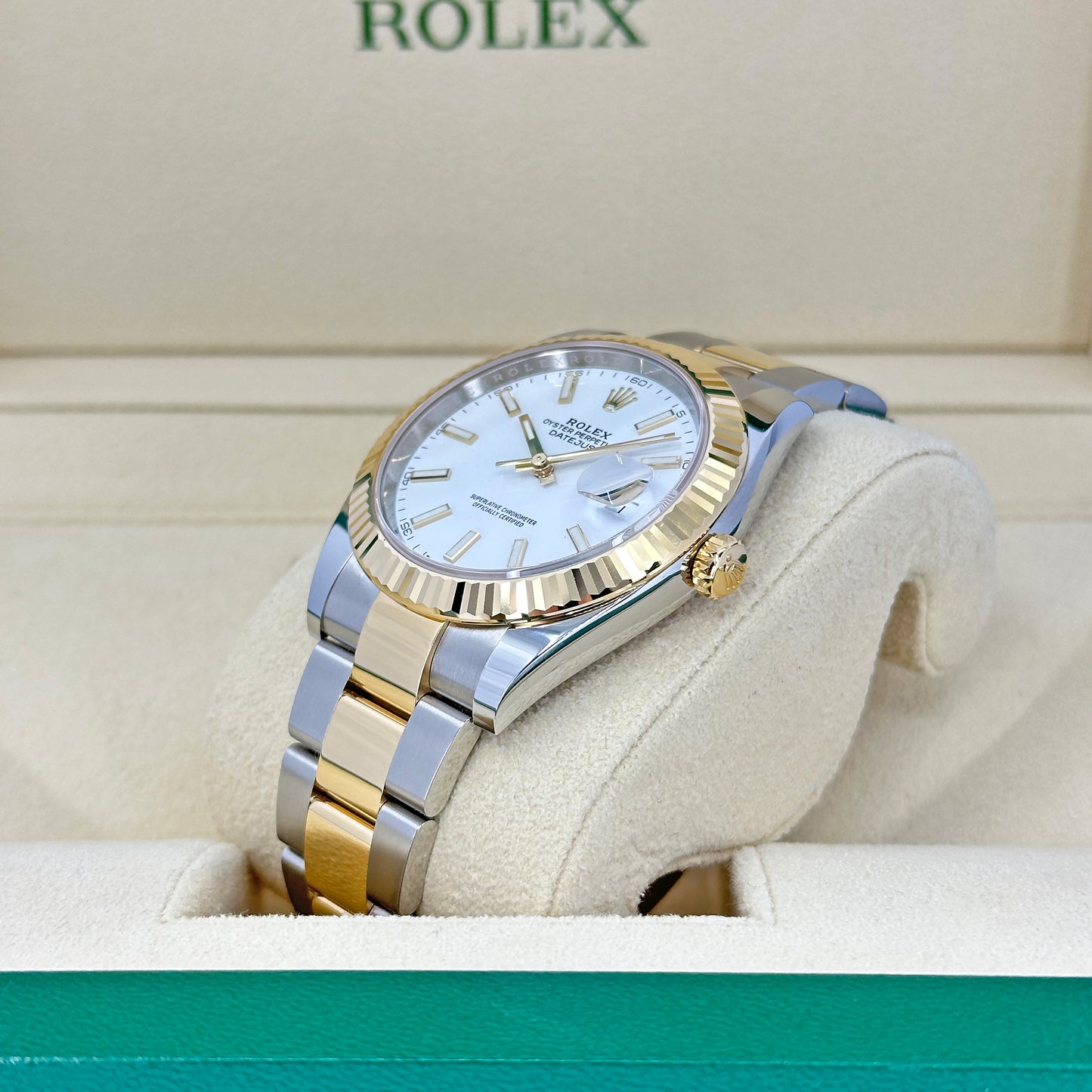 Rolex Datejust 41 Oystersteel and yellow gold Ref# 126333-0015