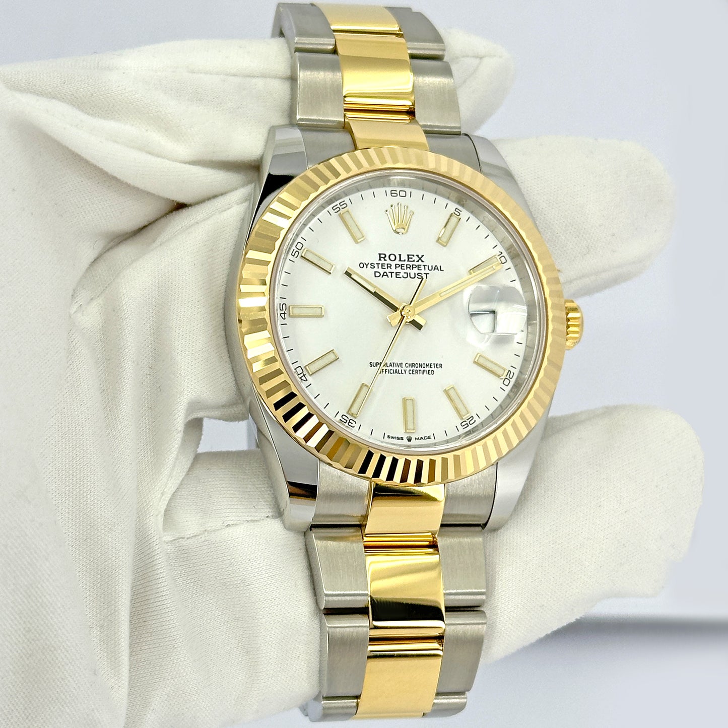 Rolex Datejust 41 Oystersteel and yellow gold Ref# 126333-0015