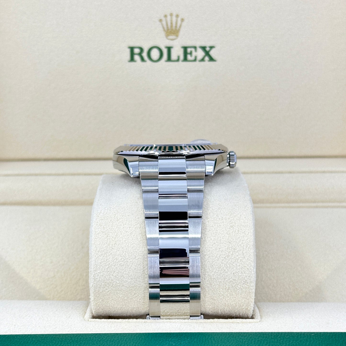 Rolex Datejust 41, Stainless Steel and 18k White Gold, 41mm, Ref# 126334-0009