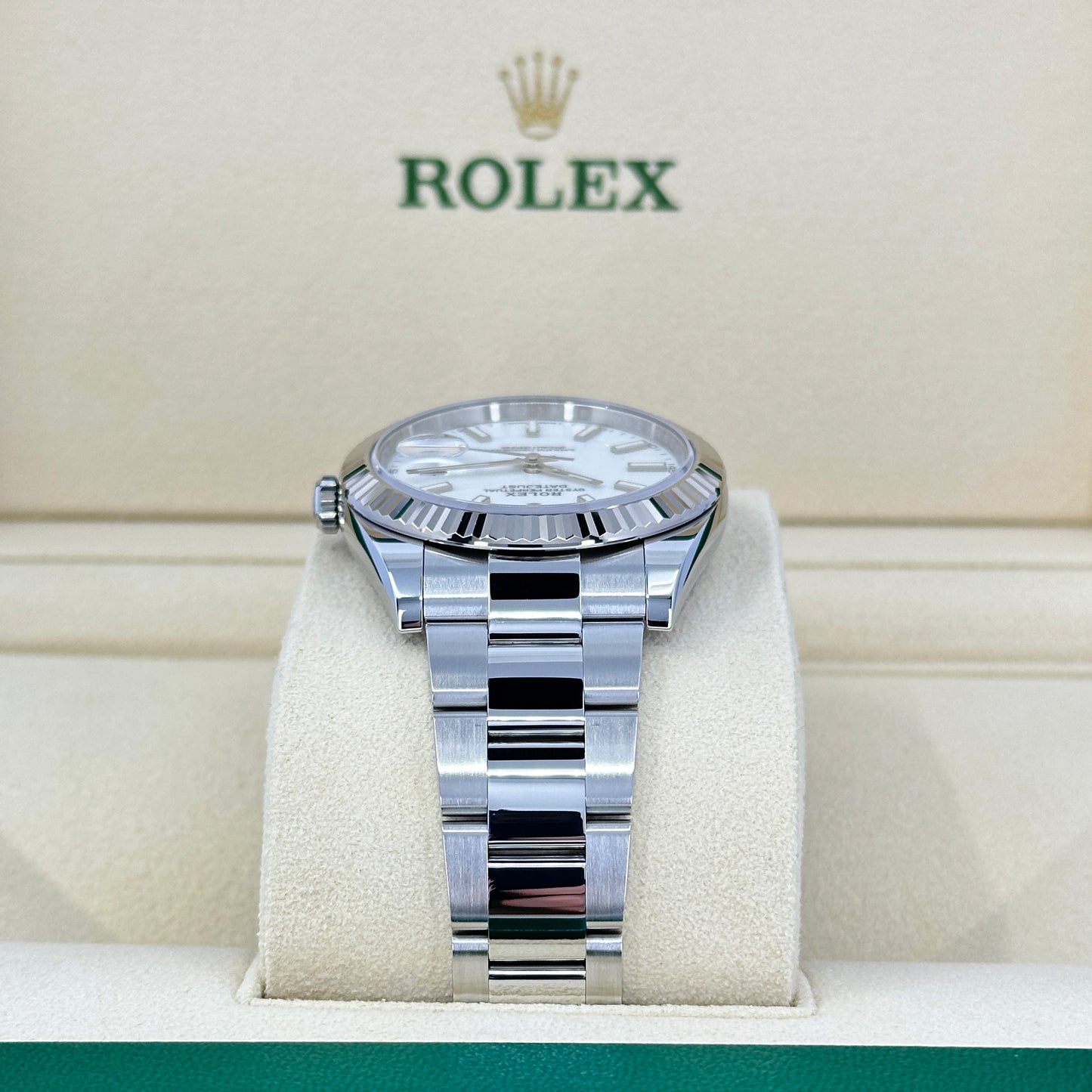 Rolex Datejust 41, Stainless Steel and 18k White Gold, 41mm, Ref# 126334-0009