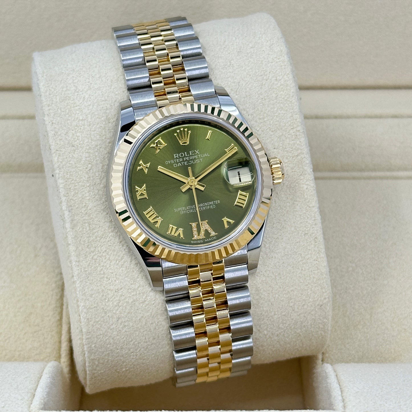 Rolex Datejust 31, Oystersteel and 18k Yellow Gold, Ref# 278273-0016