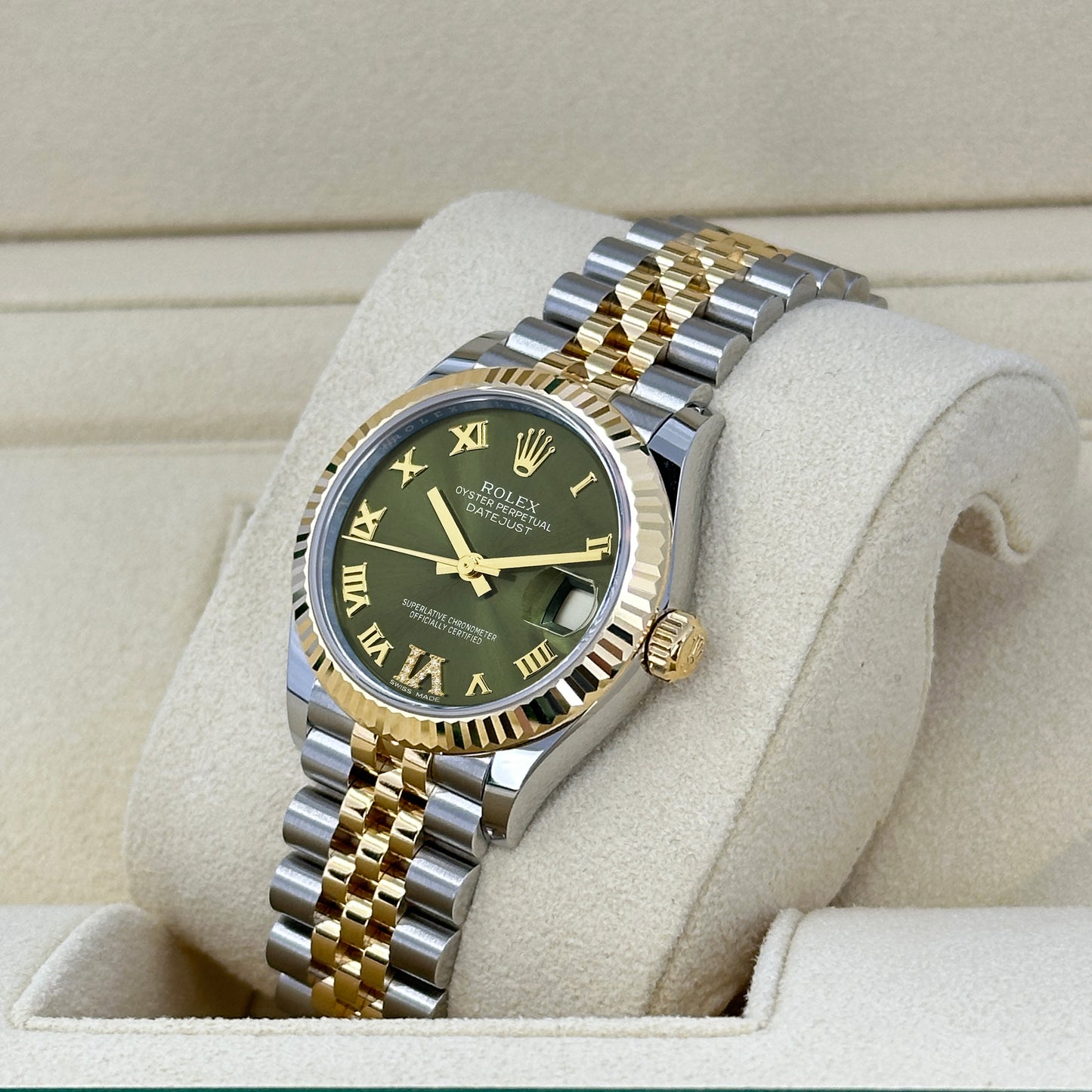 Rolex Datejust 31, Oystersteel and 18k Yellow Gold, Ref# 278273-0016