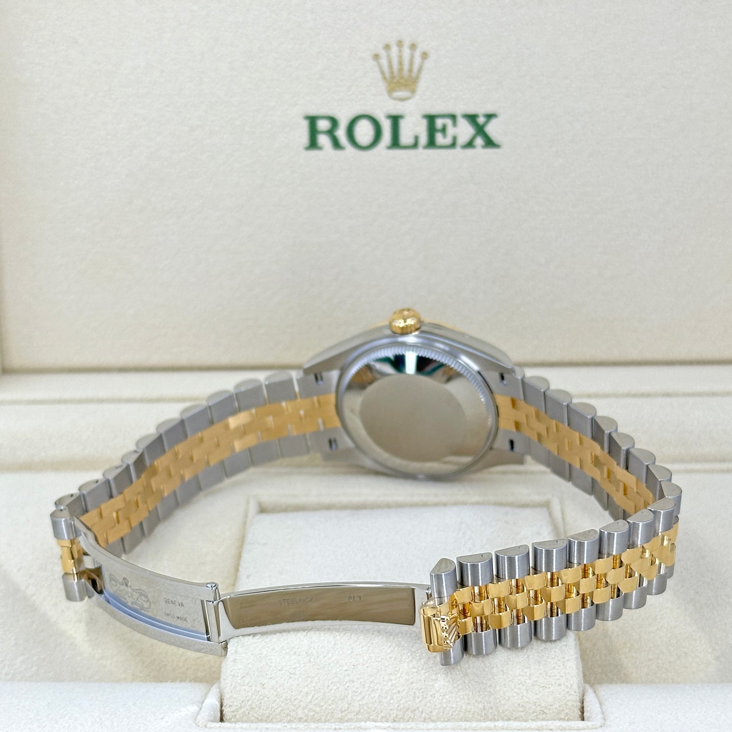 Rolex Datejust 31mm, Oystersteel and 18k Yellow Gold and Diamonds, Ref# 278273-0032