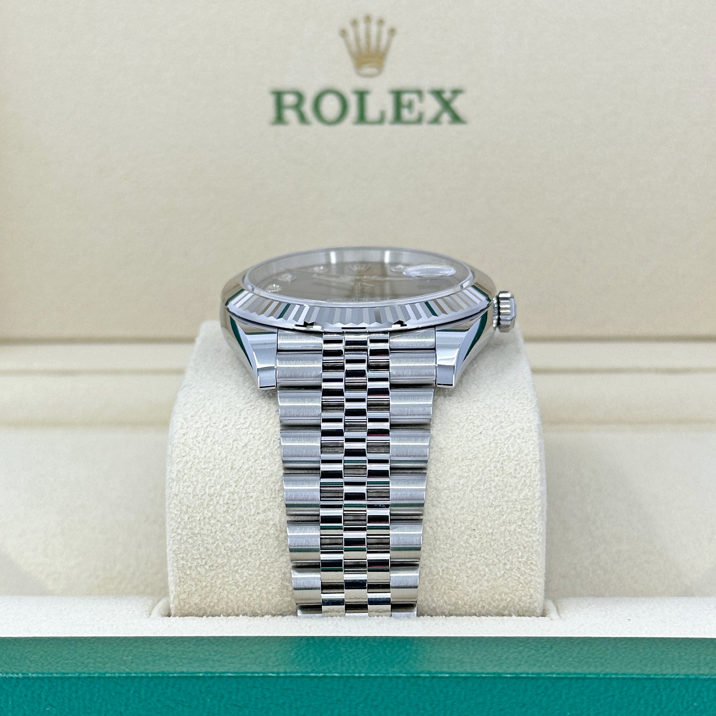 Rolex Datejust 41 Oystersteel and white gold Ref# 126334-0016