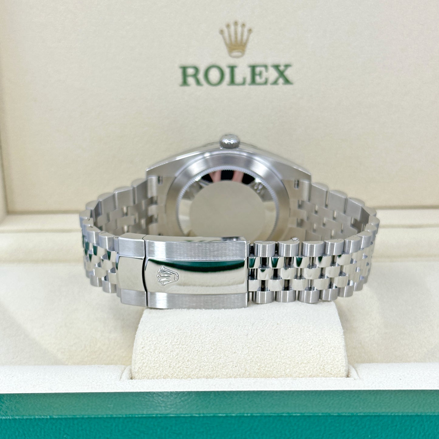 Rolex Datejust 41 Oystersteel and white gold Ref# 126334-0016