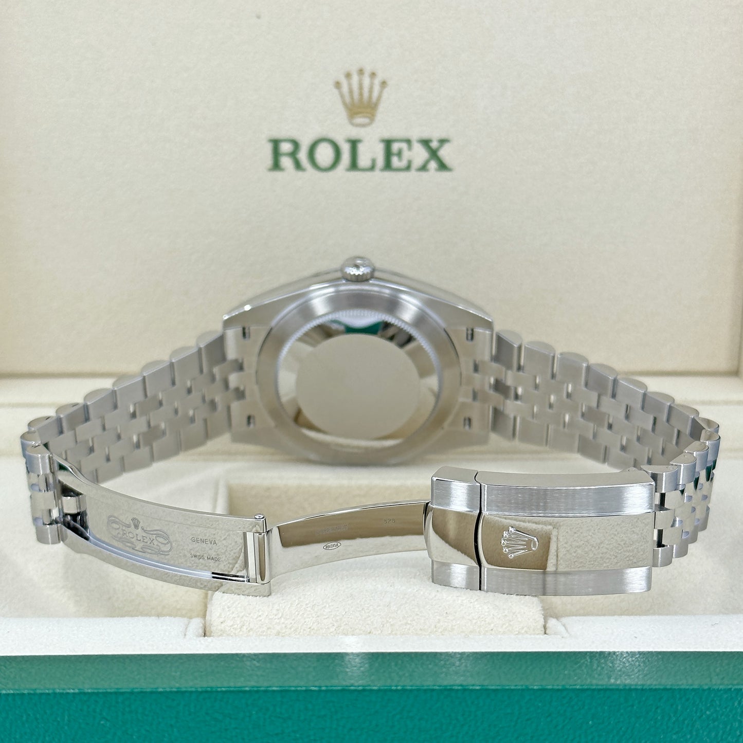 Rolex Datejust 41 Oystersteel and white gold Ref# 126334-0016