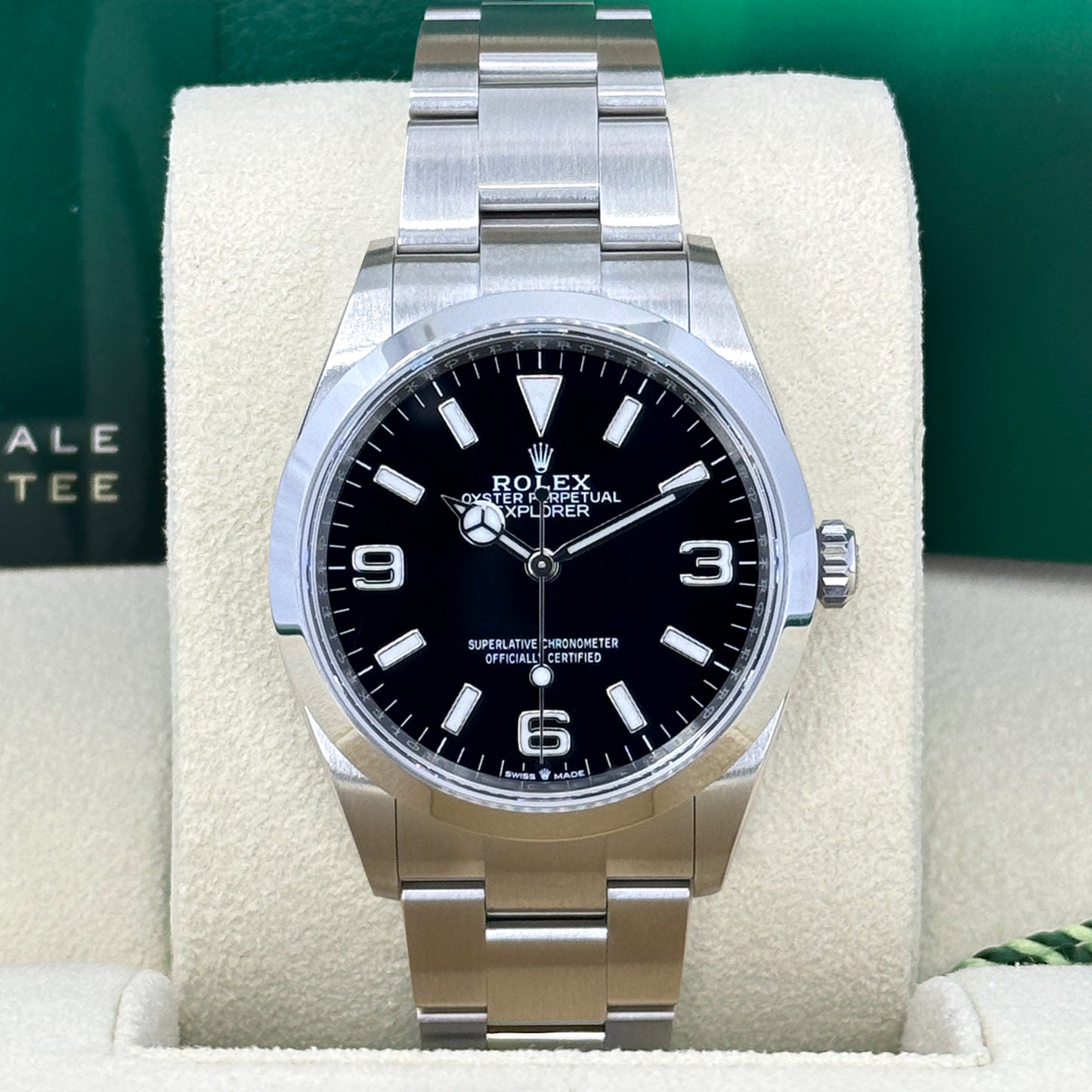 Rolex Explorer 36 mm Oystersteel Ref# 124270-0001