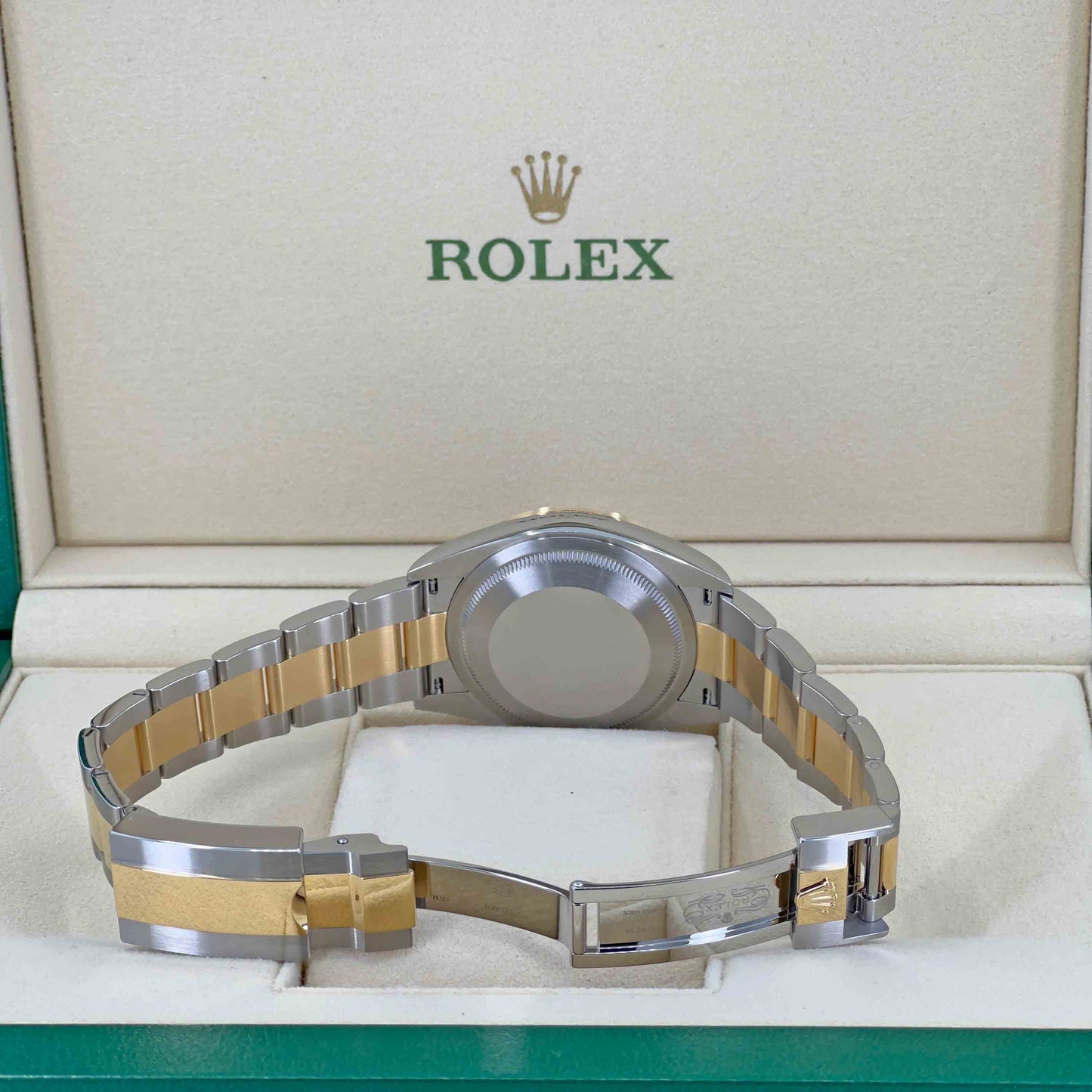 Rolex Explorer, 18k Yellow Gold and Stainless steel, 36mm, Ref# 124273-0001, 2024