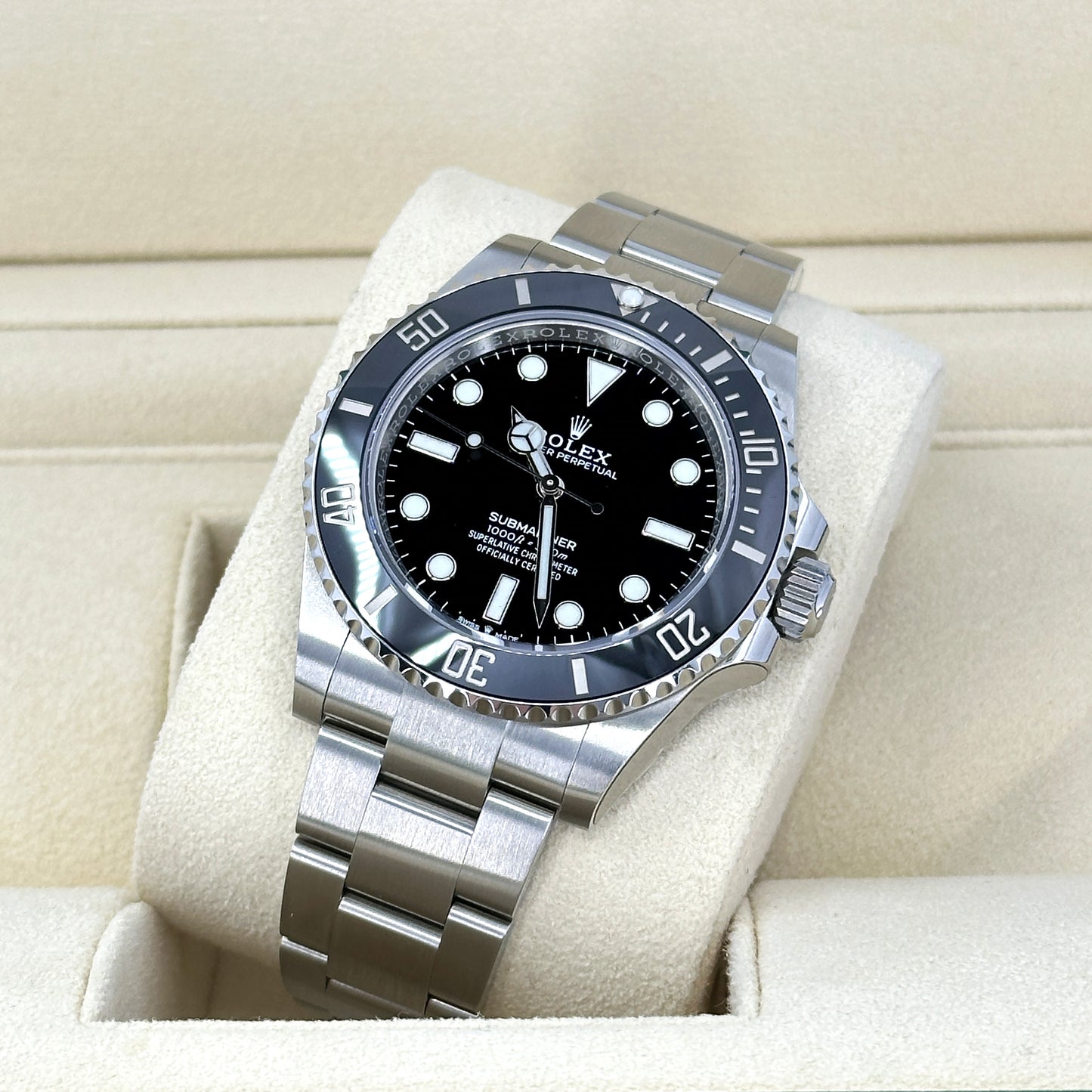 Rolex Submariner No Date 41, Stainless Steel, Black dial, 124060-0001, Unworn 2024