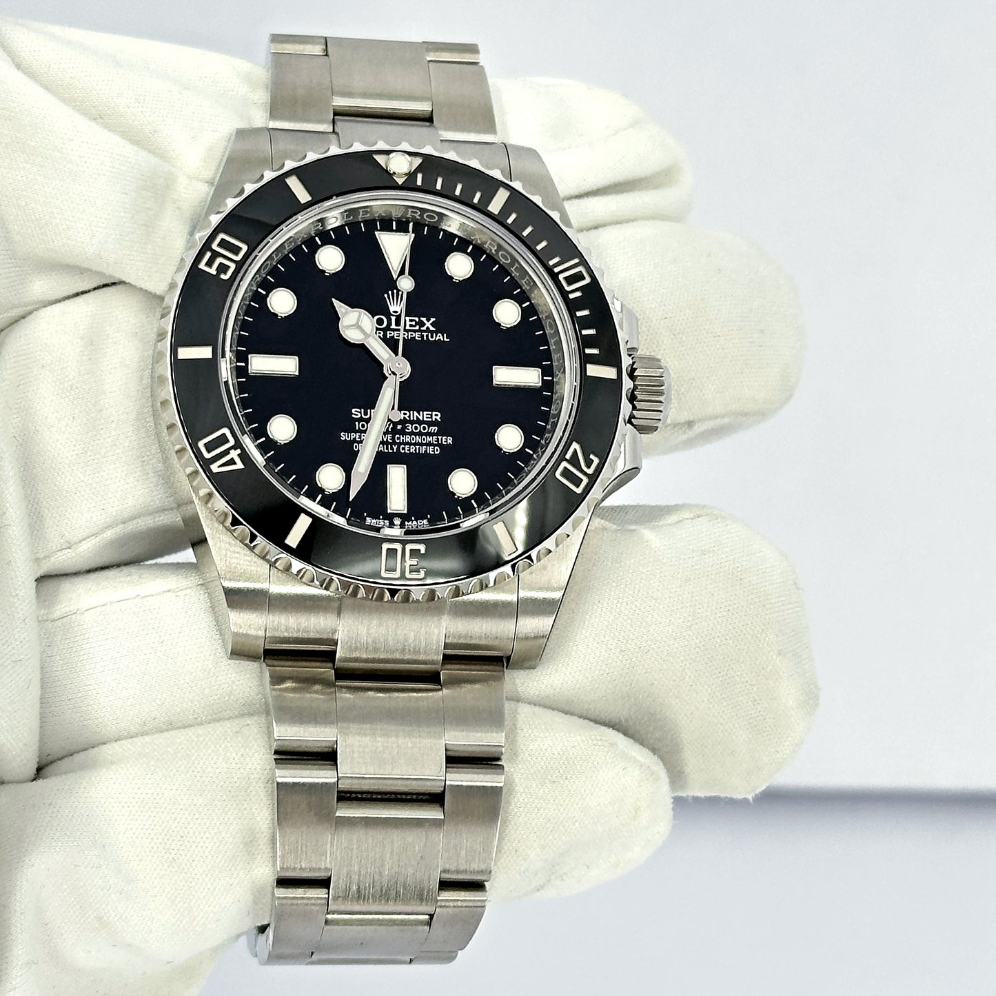 Rolex Submariner No Date 41, Stainless Steel, Black dial, 124060-0001, Unworn 2024