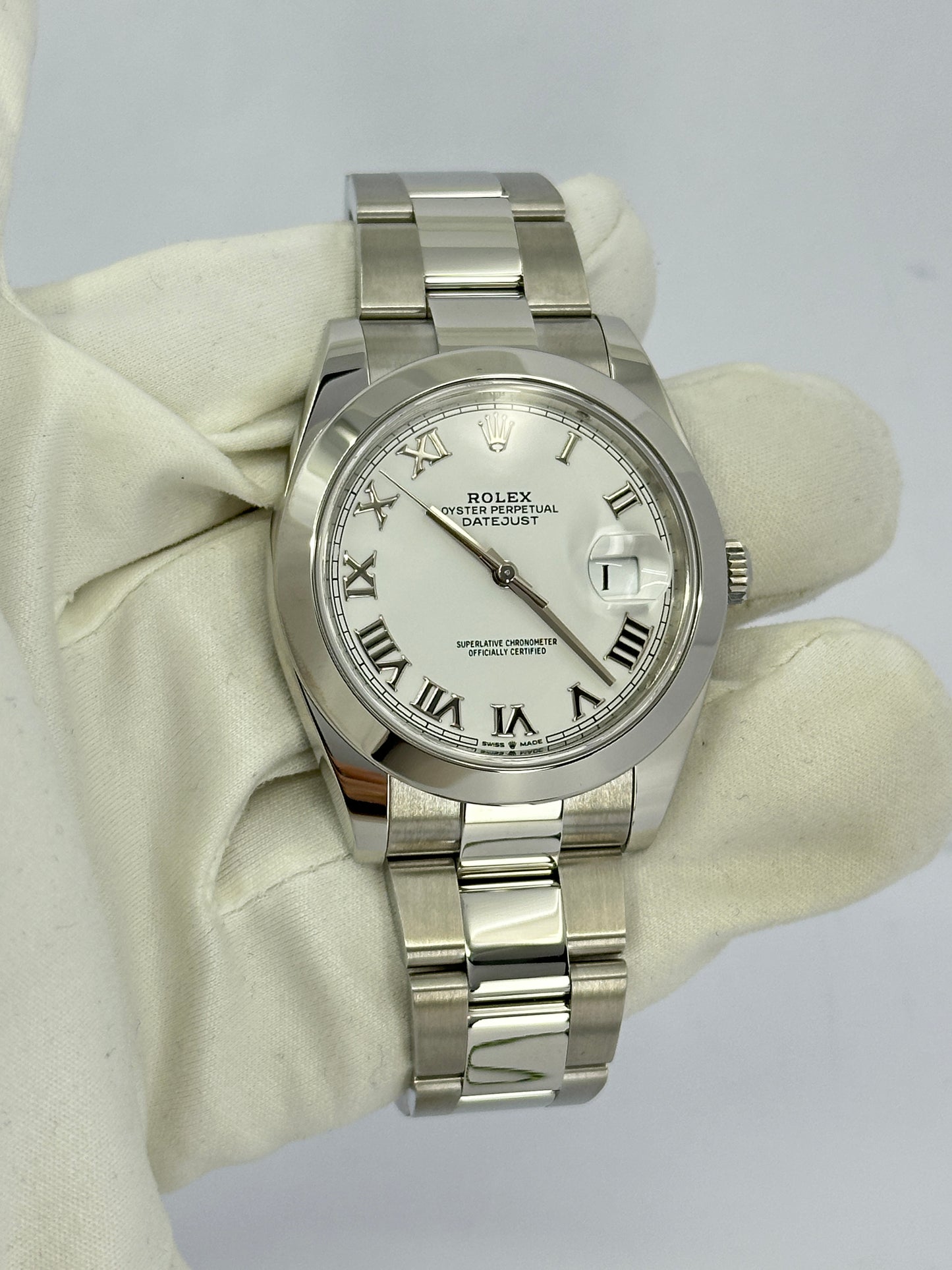 Rolex Datejust 41 Oystersteel Ref# 126300-0015