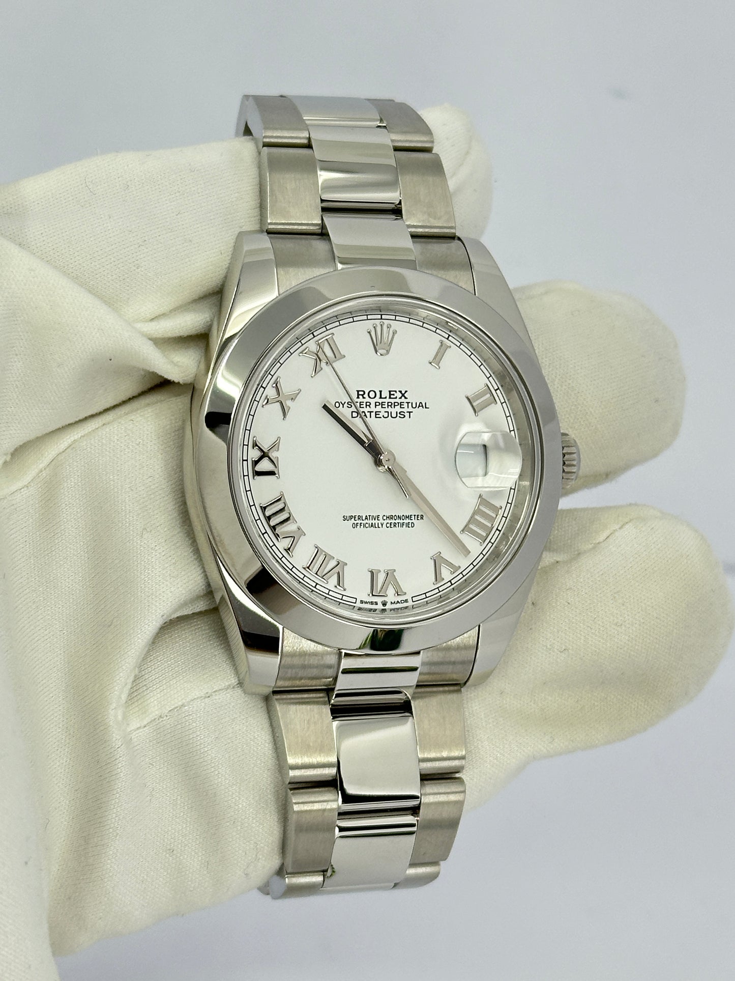 Rolex Datejust 41 Oystersteel Ref# 126300-0015