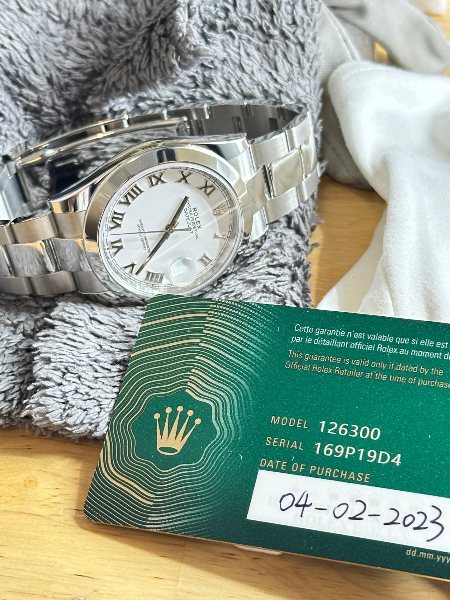 Rolex Datejust 41 Oystersteel Ref# 126300-0015