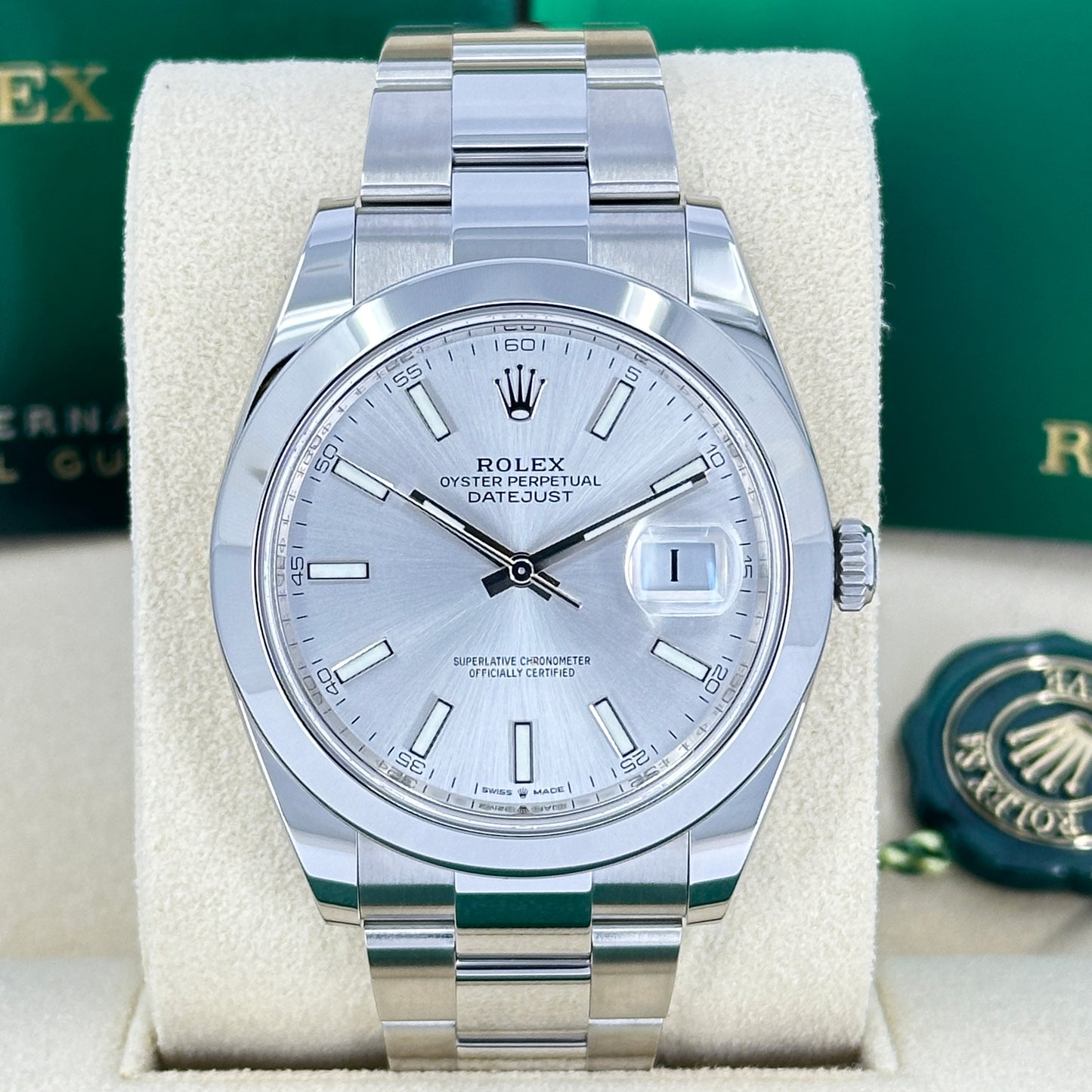 Rolex Datejust 41 Oystersteel Ref# 126300-0003