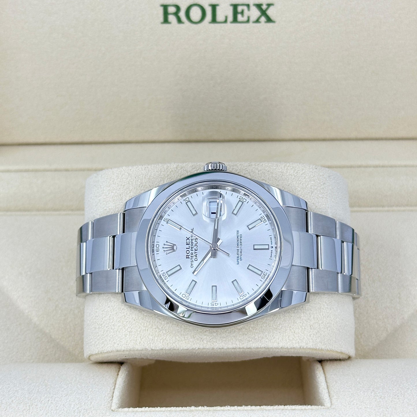 Rolex Datejust 41 Oystersteel Ref# 126300-0003