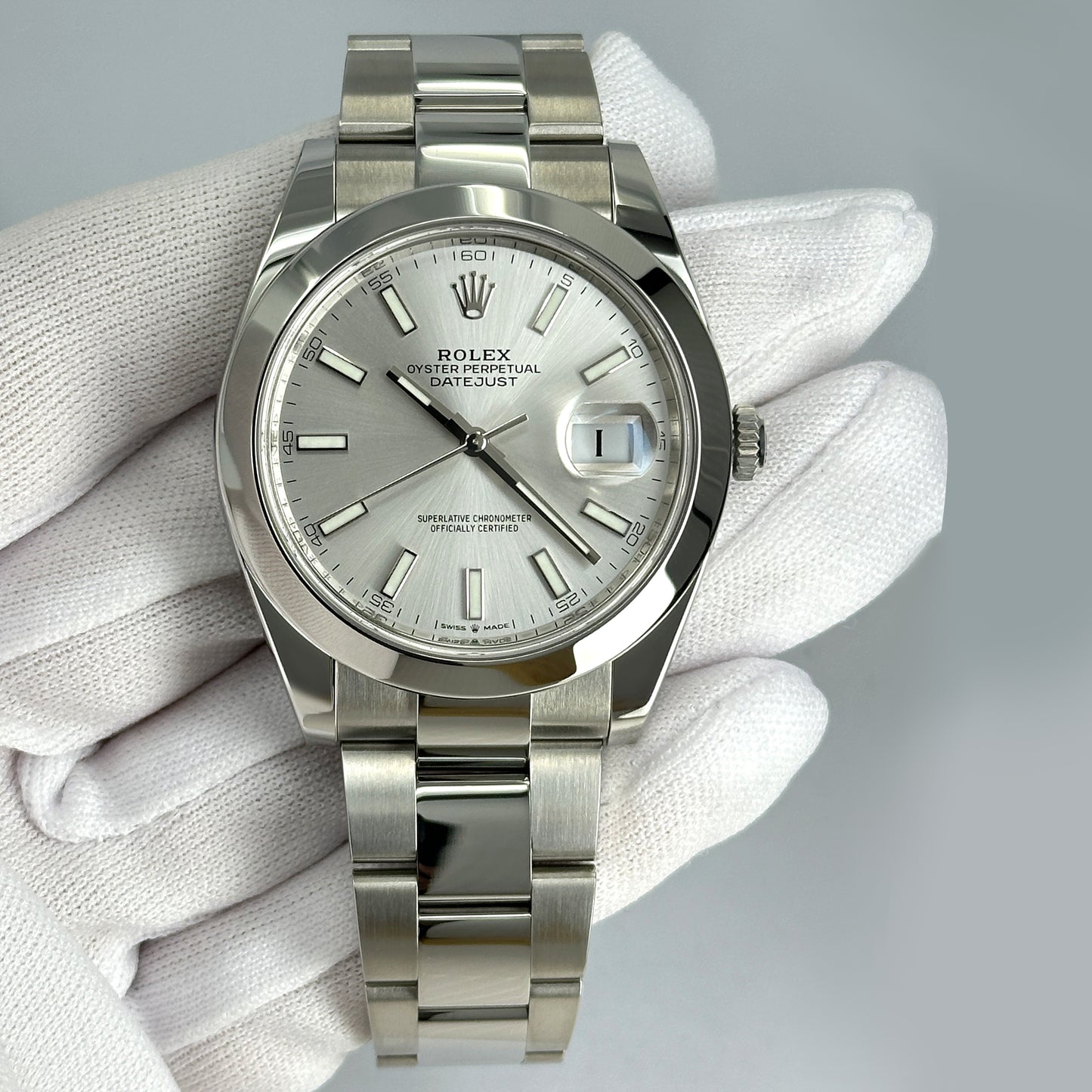 Rolex Datejust 41 Oystersteel Ref# 126300-0003