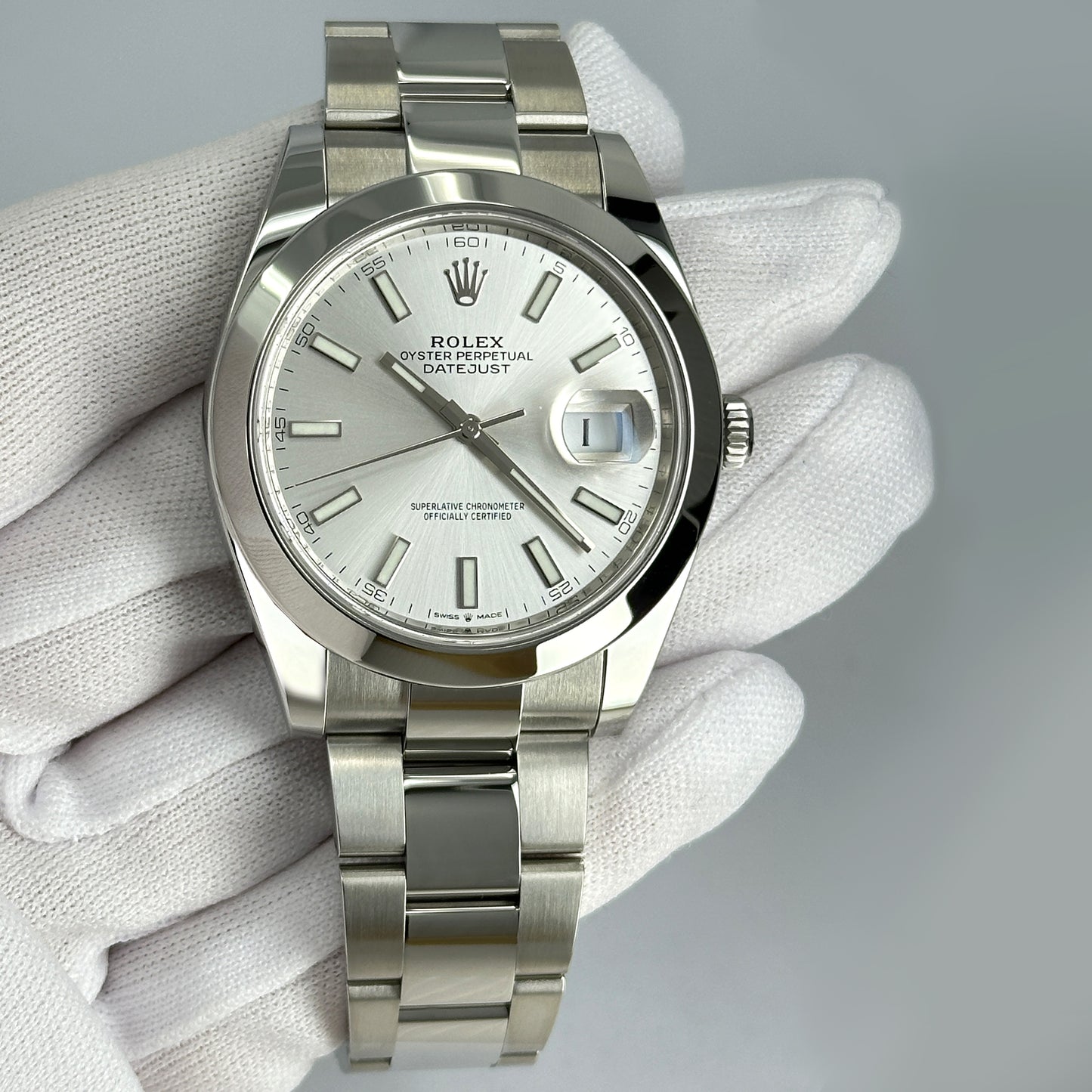 Rolex Datejust 41 Oystersteel Ref# 126300-0003