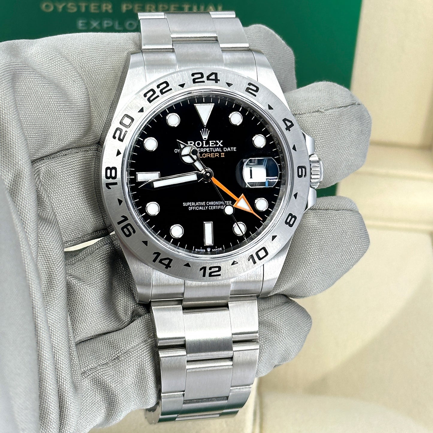 Rolex Explorer II Oystersteel Ref# 226570-0002