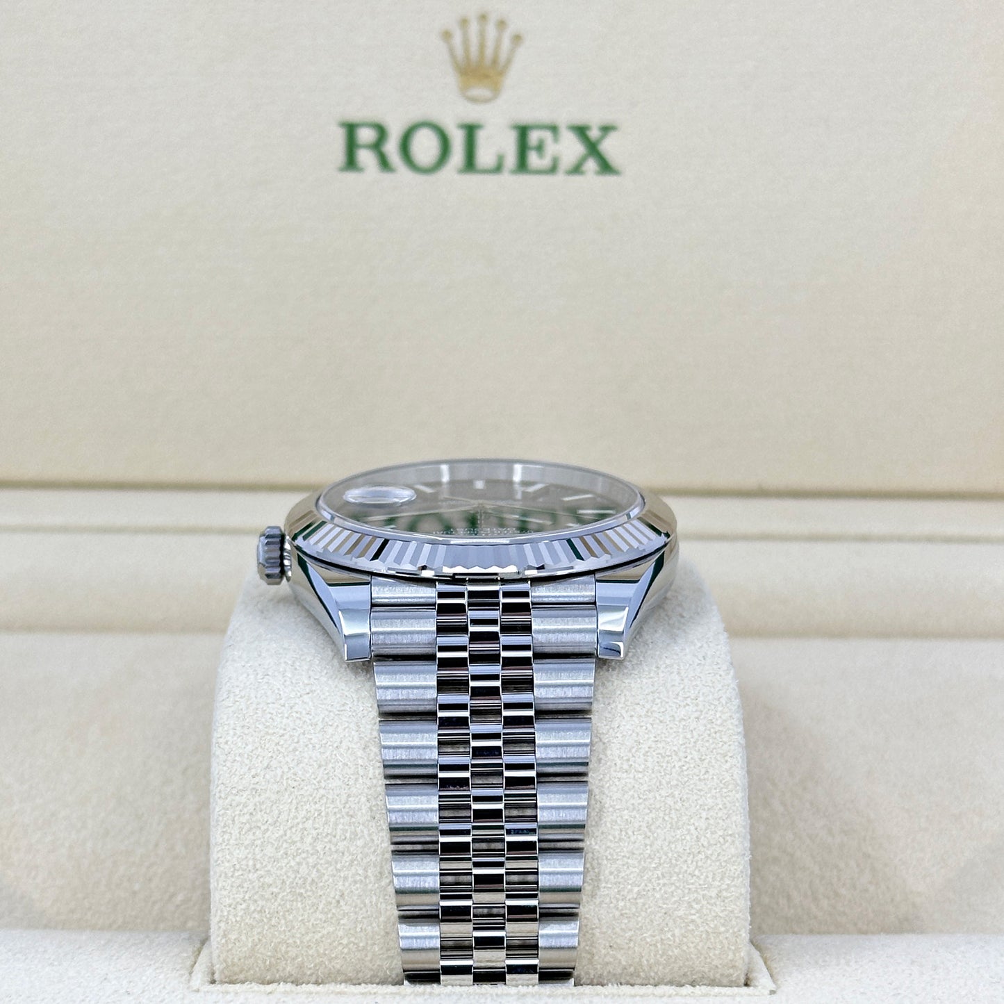 Rolex Datejust 41 Oystersteel and white gold Ref# 126334-0018