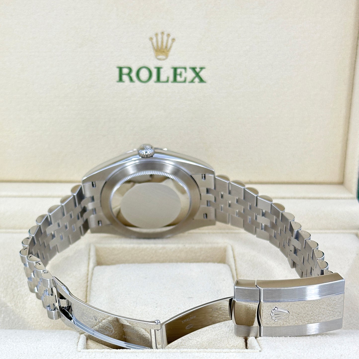 Rolex Datejust 41 Oystersteel and white gold Ref# 126334-0018