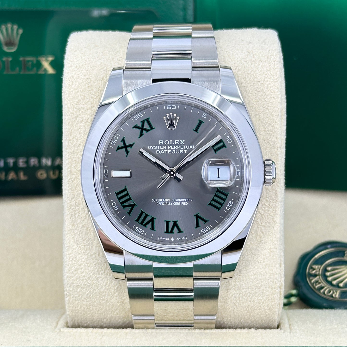 Rolex Datejust 41 Oystersteel Ref# 126300-0013