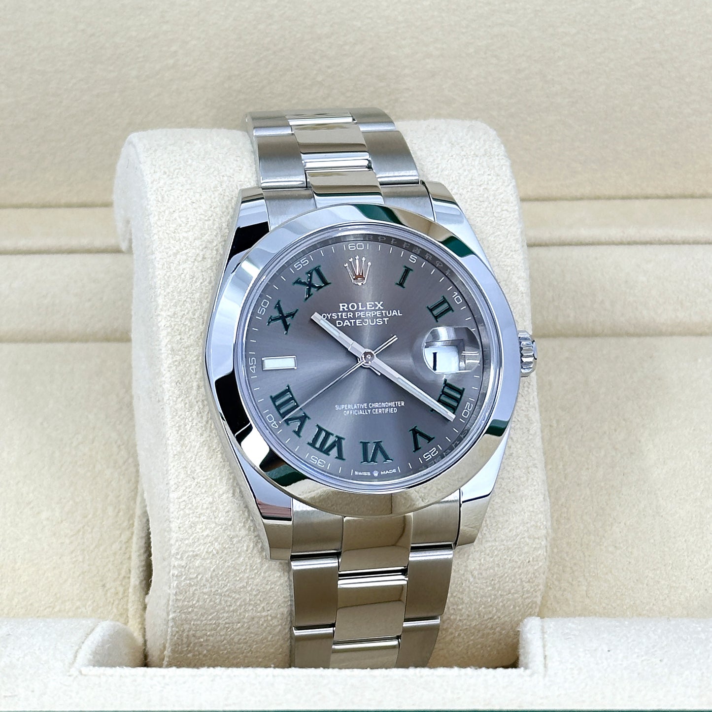 Rolex Datejust 41 Oystersteel Ref# 126300-0013